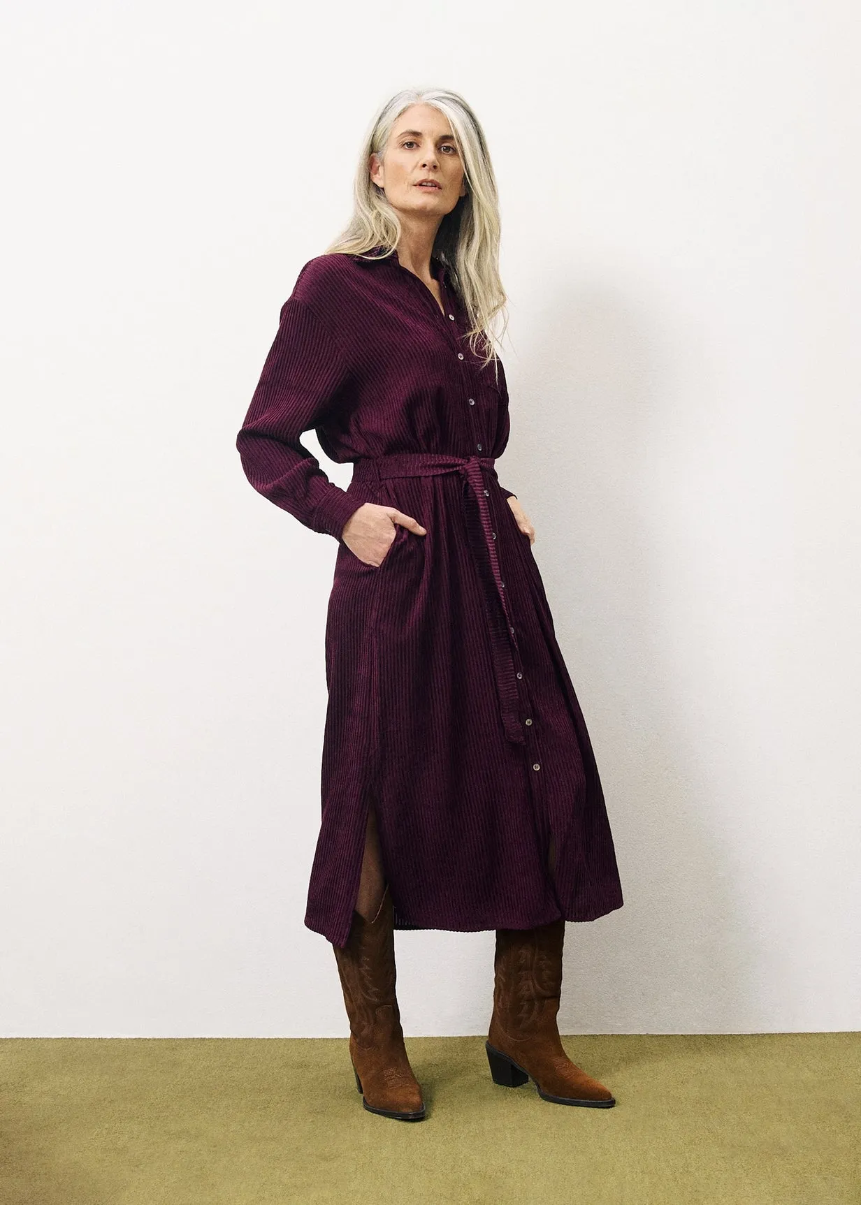 Robe CLORIS Bordeaux sold by FRNCH product image thumbnail 2