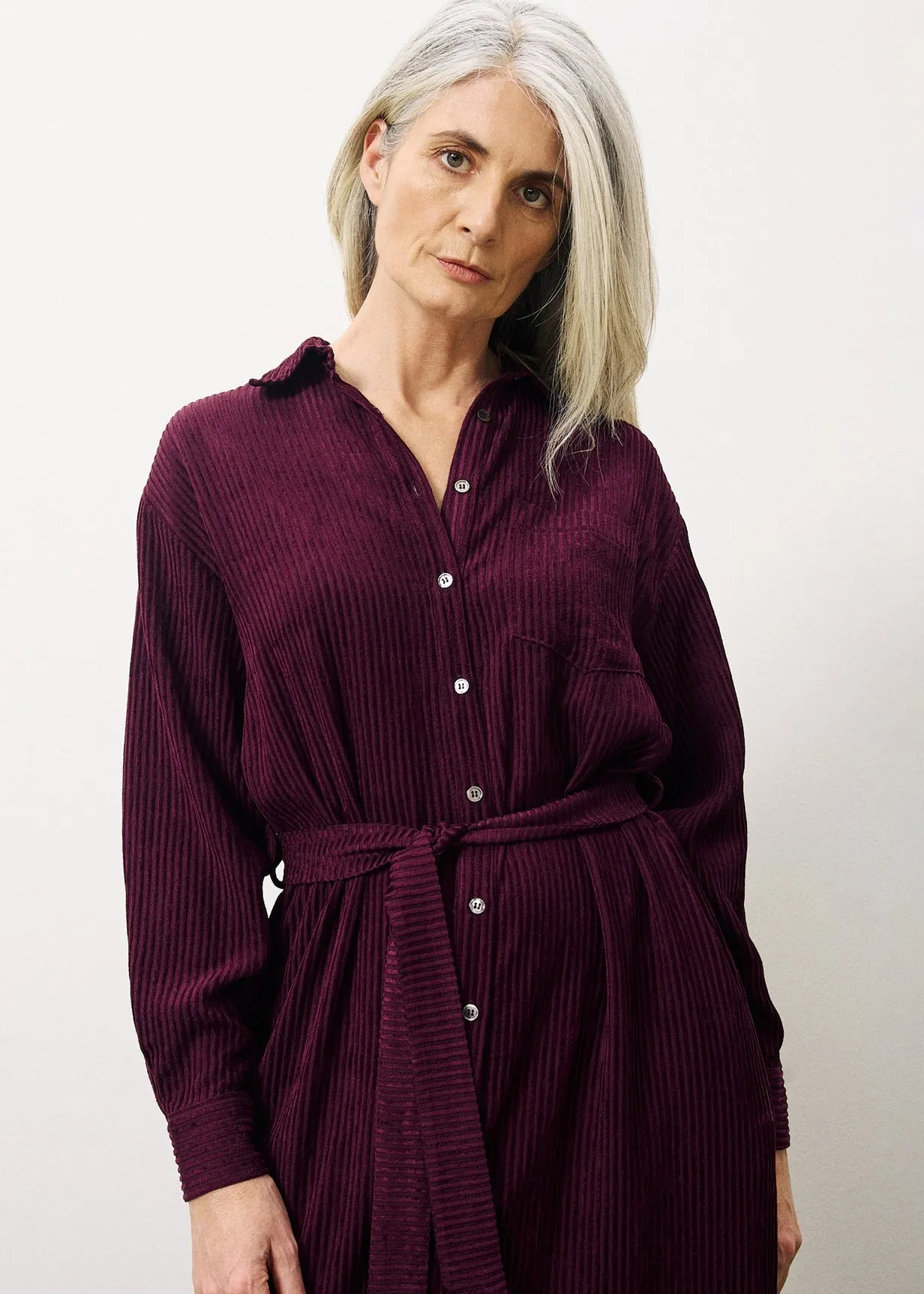 Robe CLORIS Bordeaux sold by FRNCH product image thumbnail 4