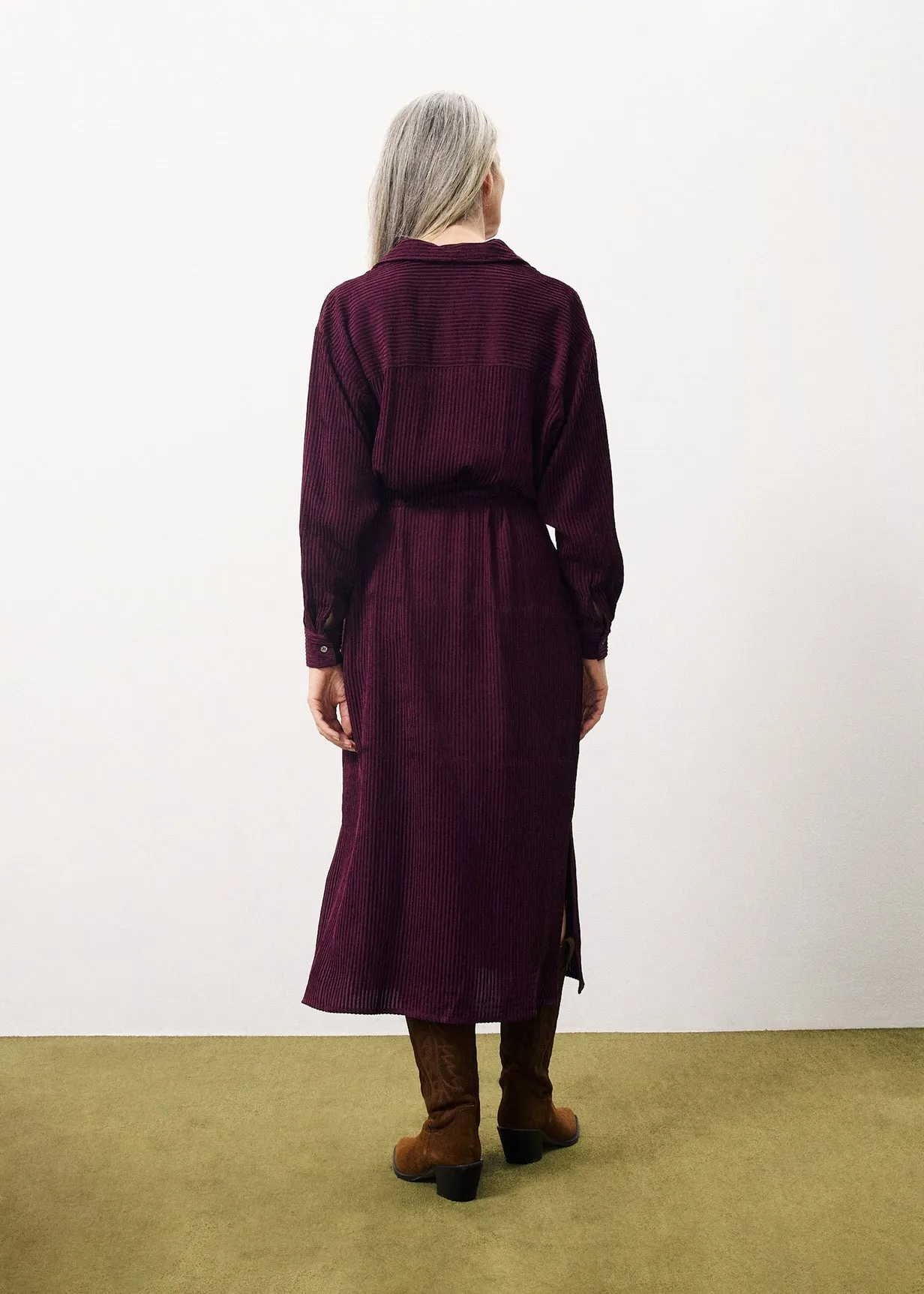 Robe CLORIS Bordeaux sold by FRNCH product image thumbnail 3