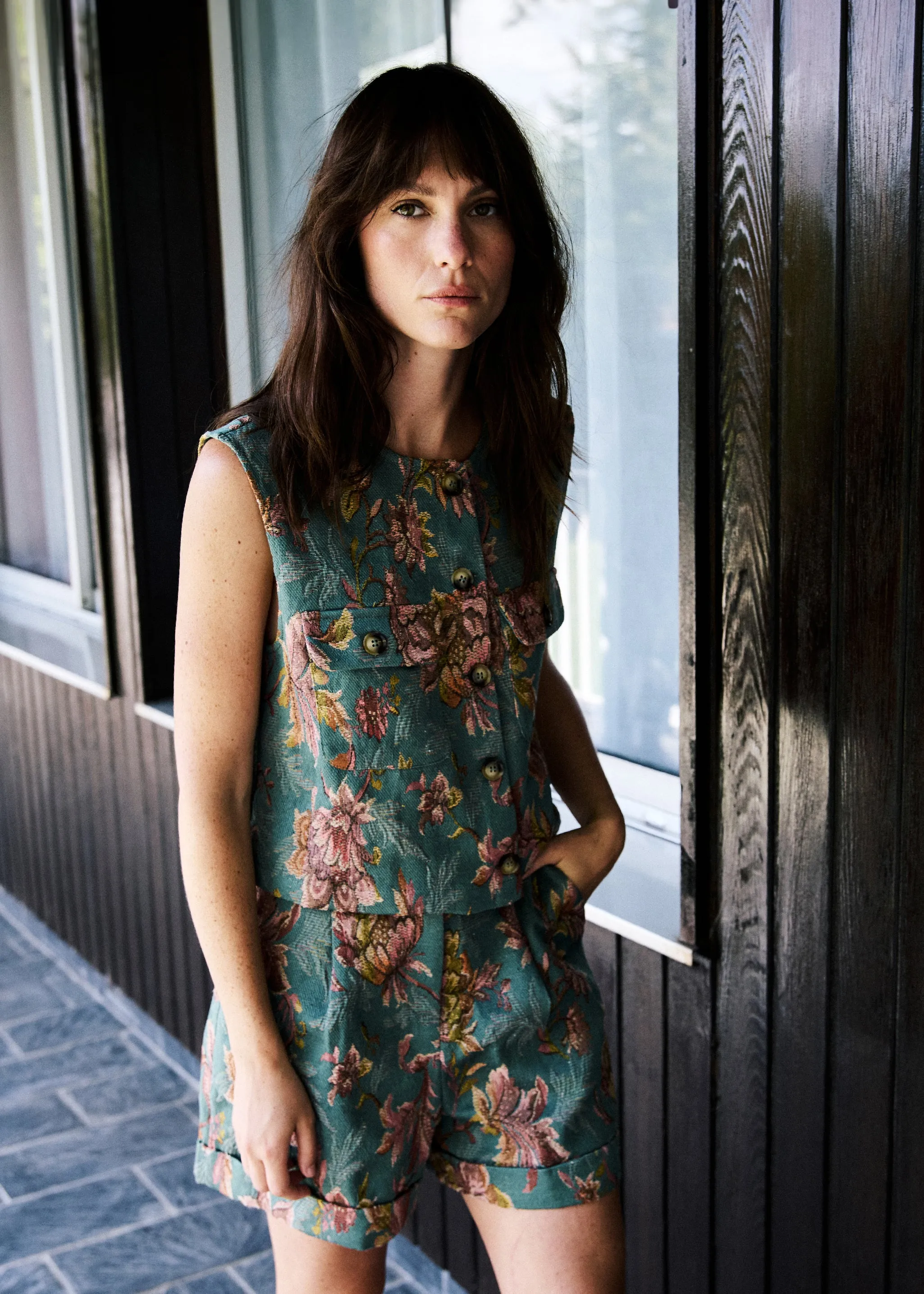 Short SABRYA Vert sold by FRNCH