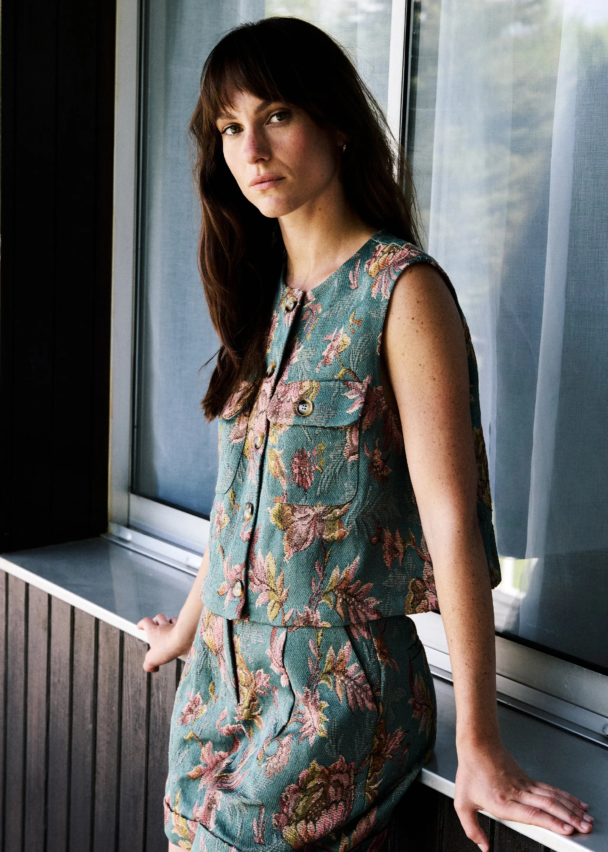 Short SABRYA Vert sold by FRNCH product image thumbnail 2