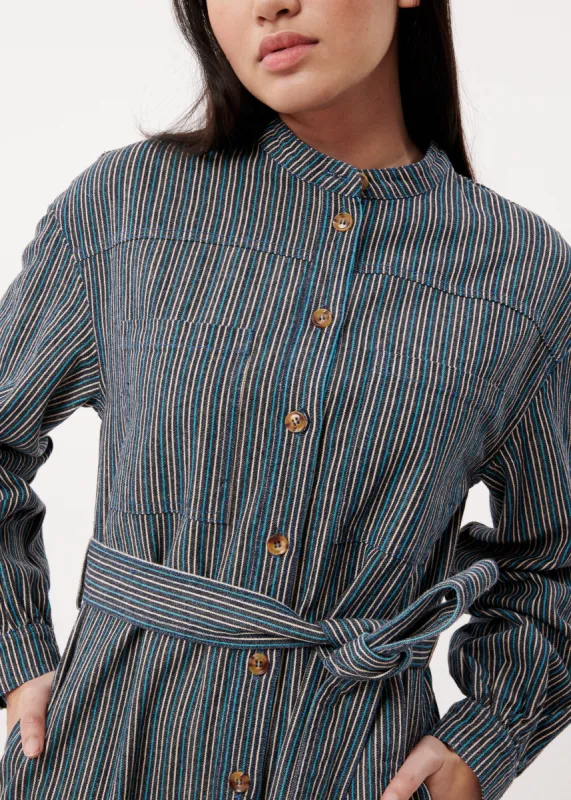 ROBE LISE BLEU MARINE sold by FRNCH