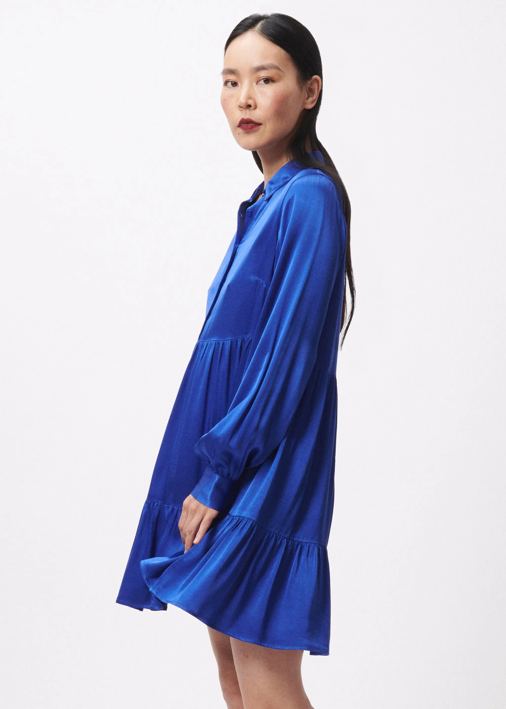 Robe FATIMA Bleu electrique sold by FRNCH product image thumbnail 3