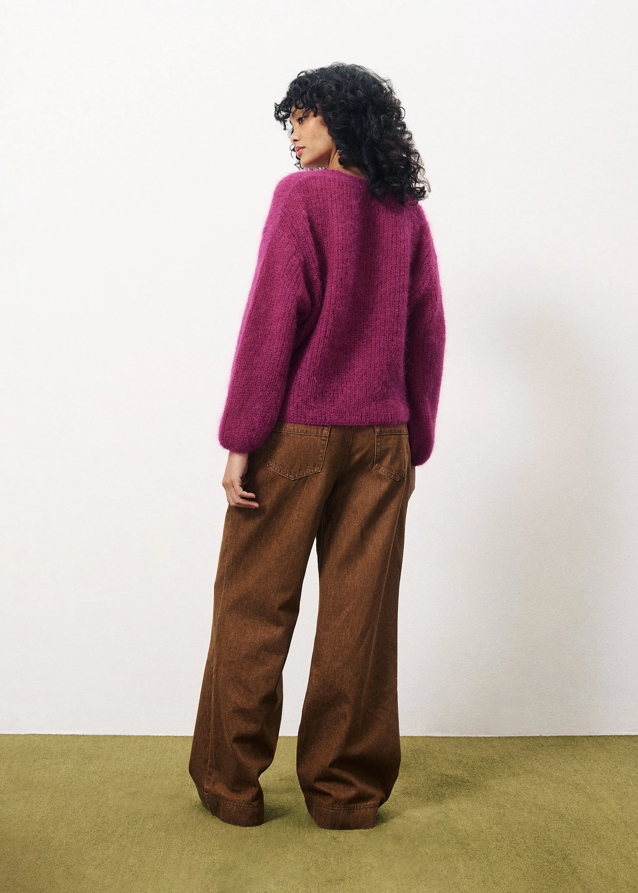 Gilet ENORAH Violine sold by FRNCH product image thumbnail 3