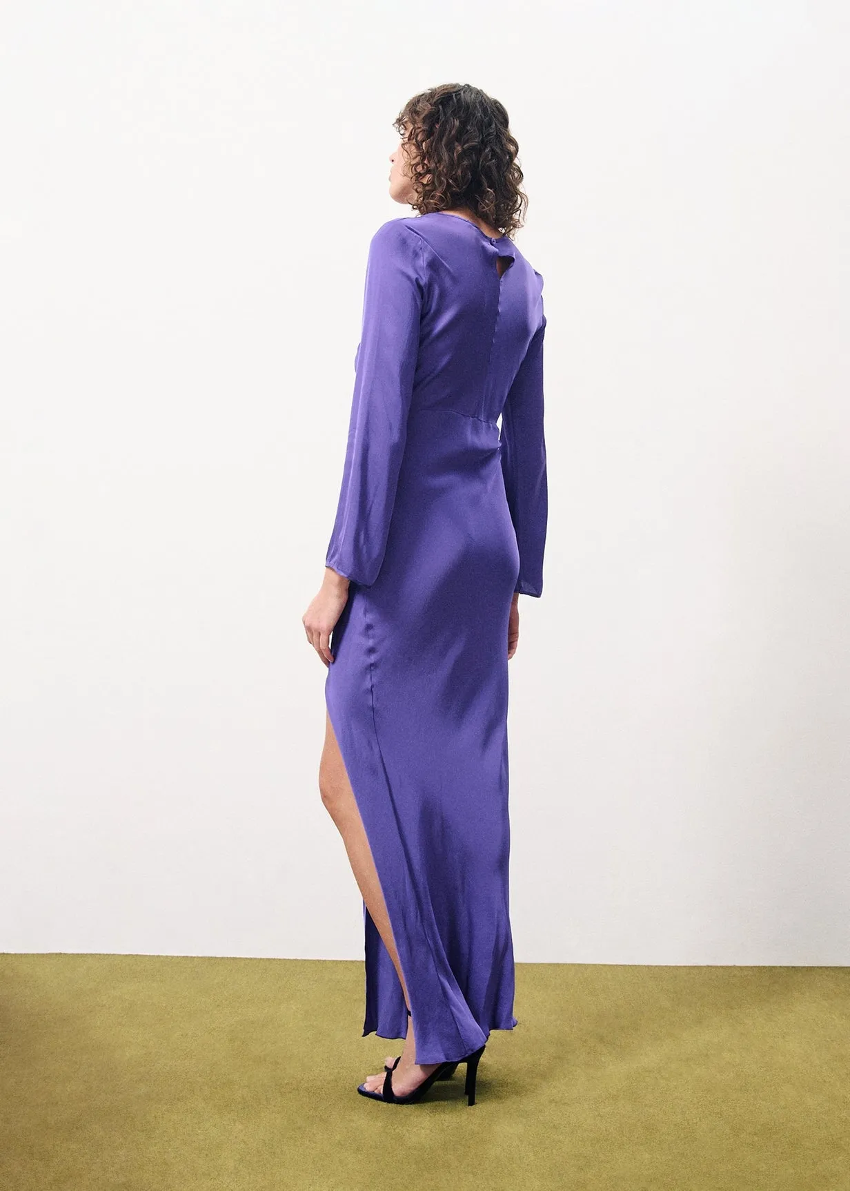 Robe LAURY Violette sold by FRNCH product image thumbnail 3