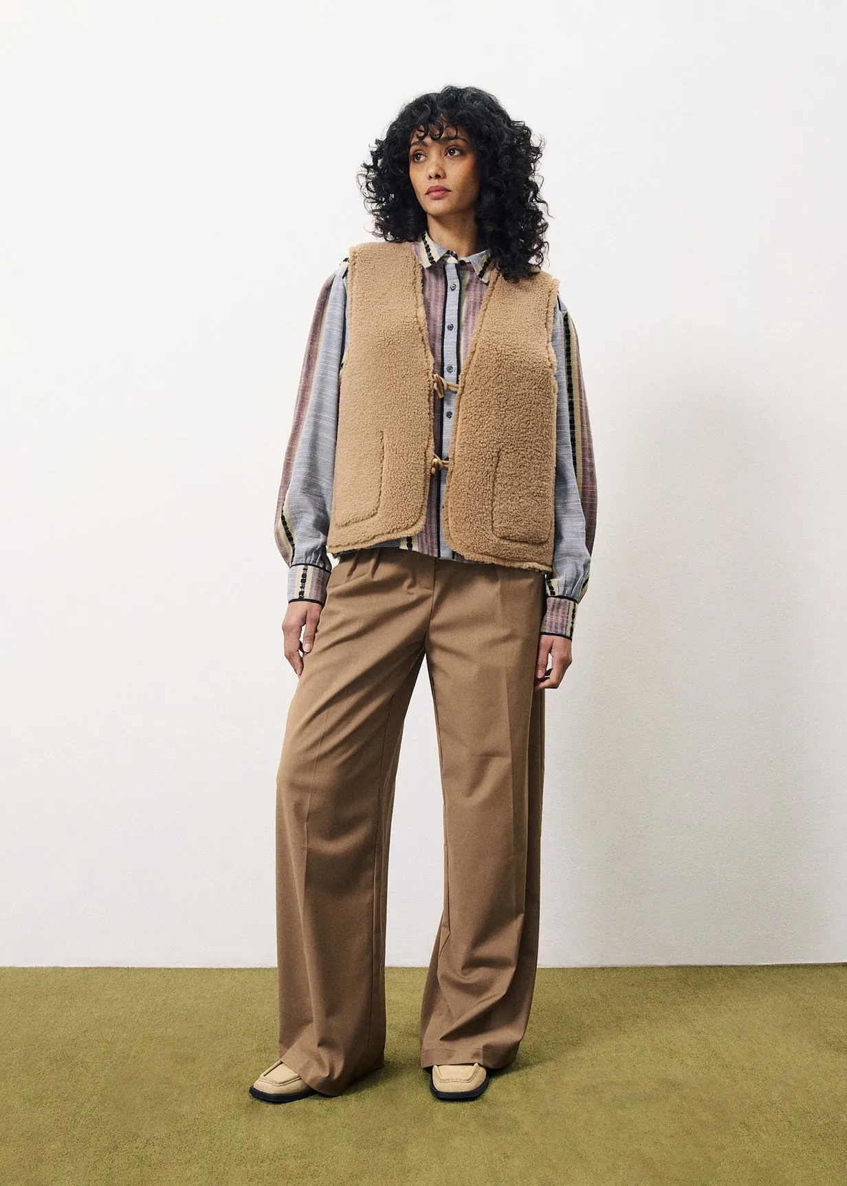 Chemise MIRA Bleu jean sold by FRNCH product image thumbnail 5