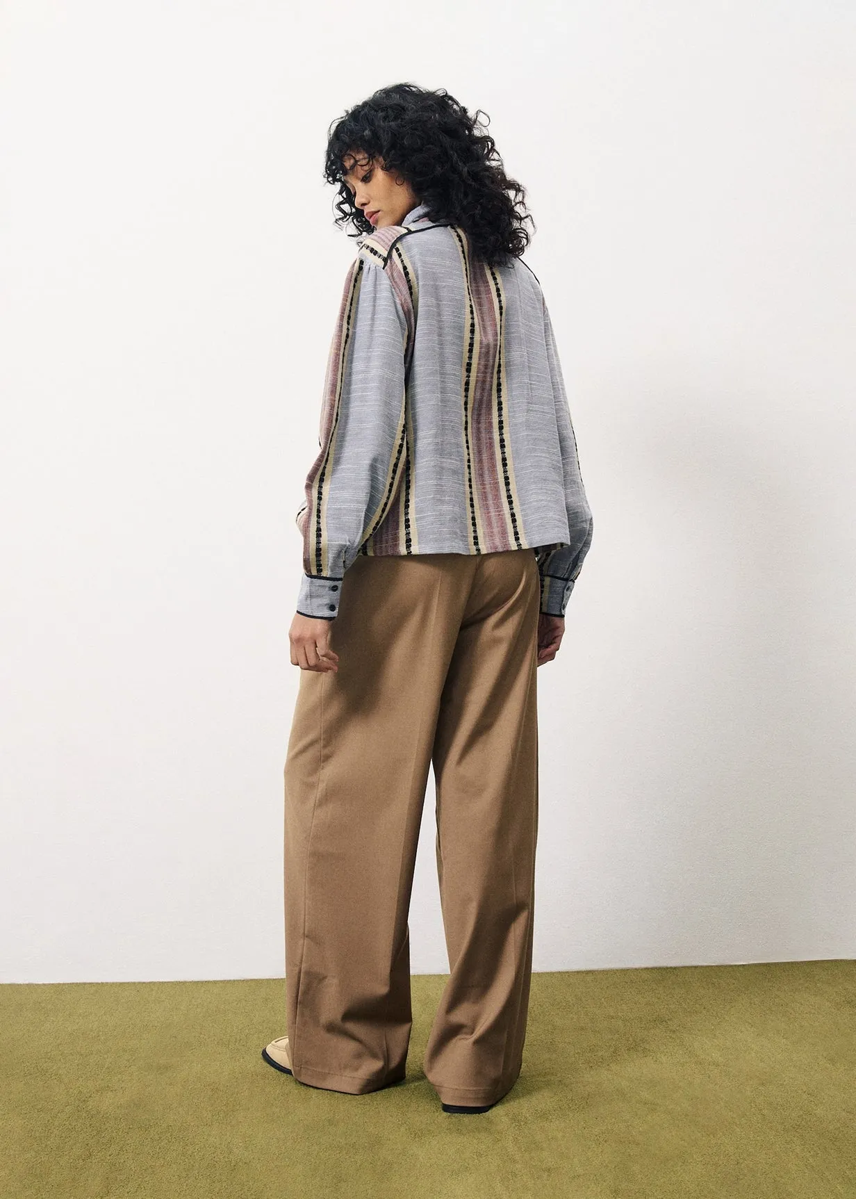 Chemise MIRA Bleu jean sold by FRNCH product image thumbnail 4