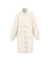 Gilet long SCHANA Creme sold by FRNCH