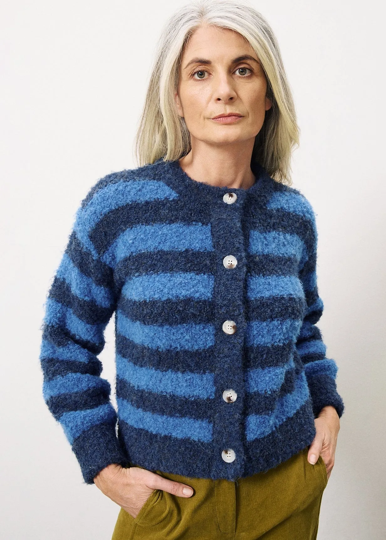 Gilet MEGANE Bleu marine sold by FRNCH