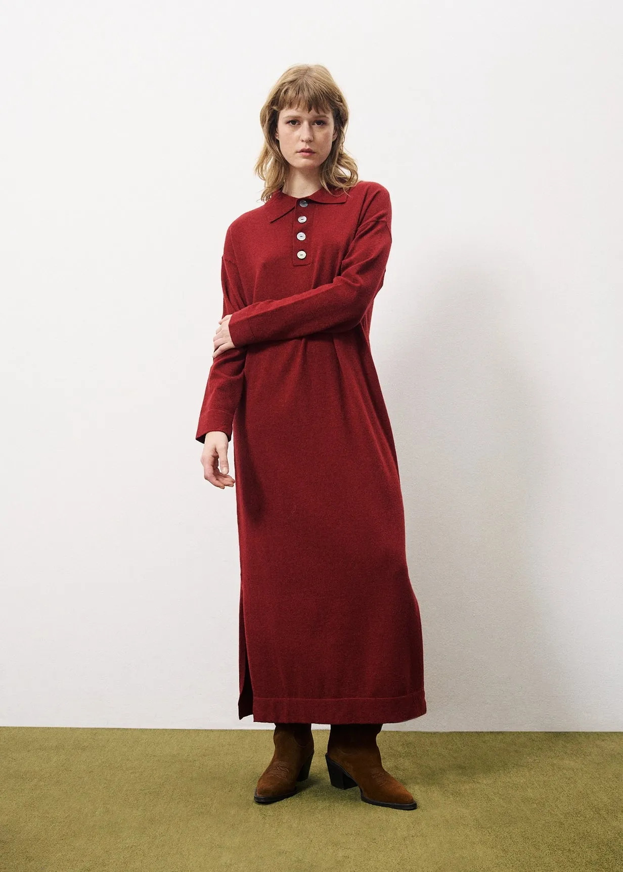 Robe NESLIE Bordeaux sold by FRNCH