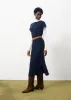 Robe NORANE Bleu marine sold by FRNCH
