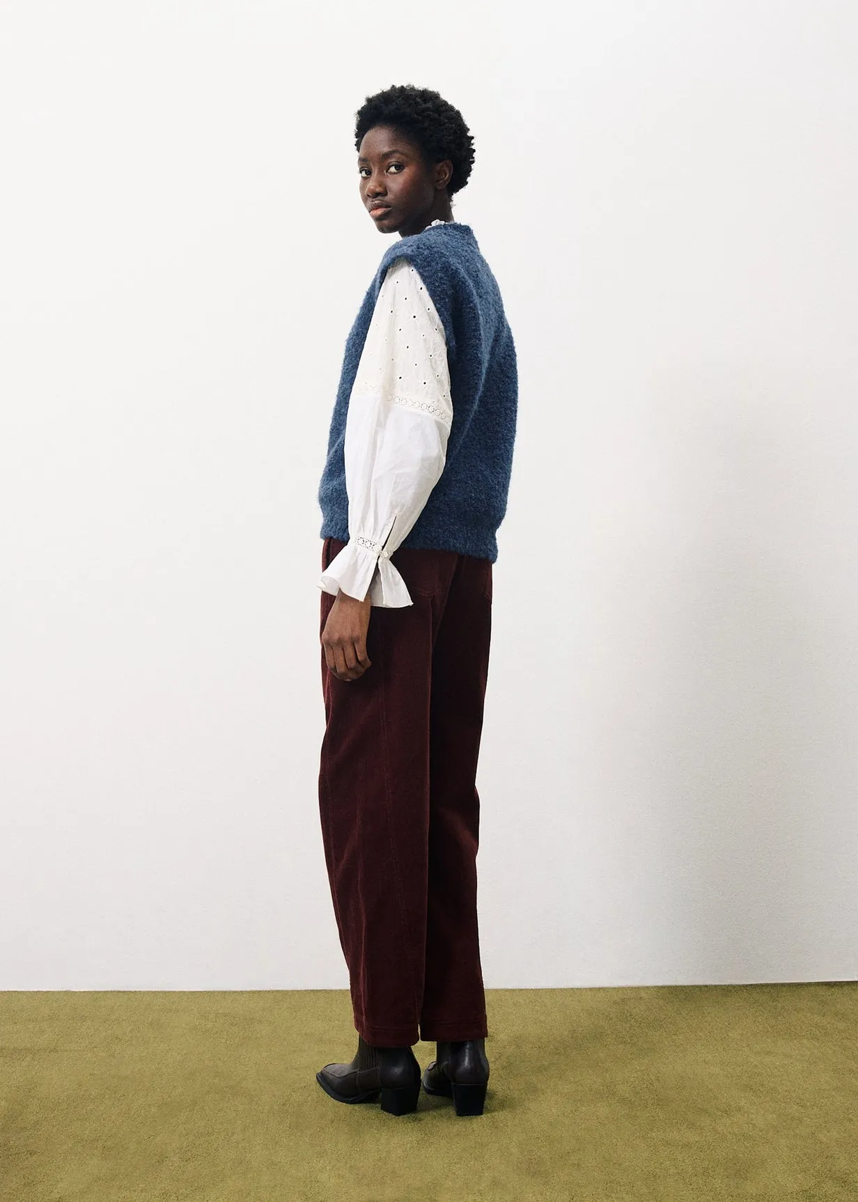 Pull NAGIA Bleu marine sold by FRNCH product image thumbnail 2