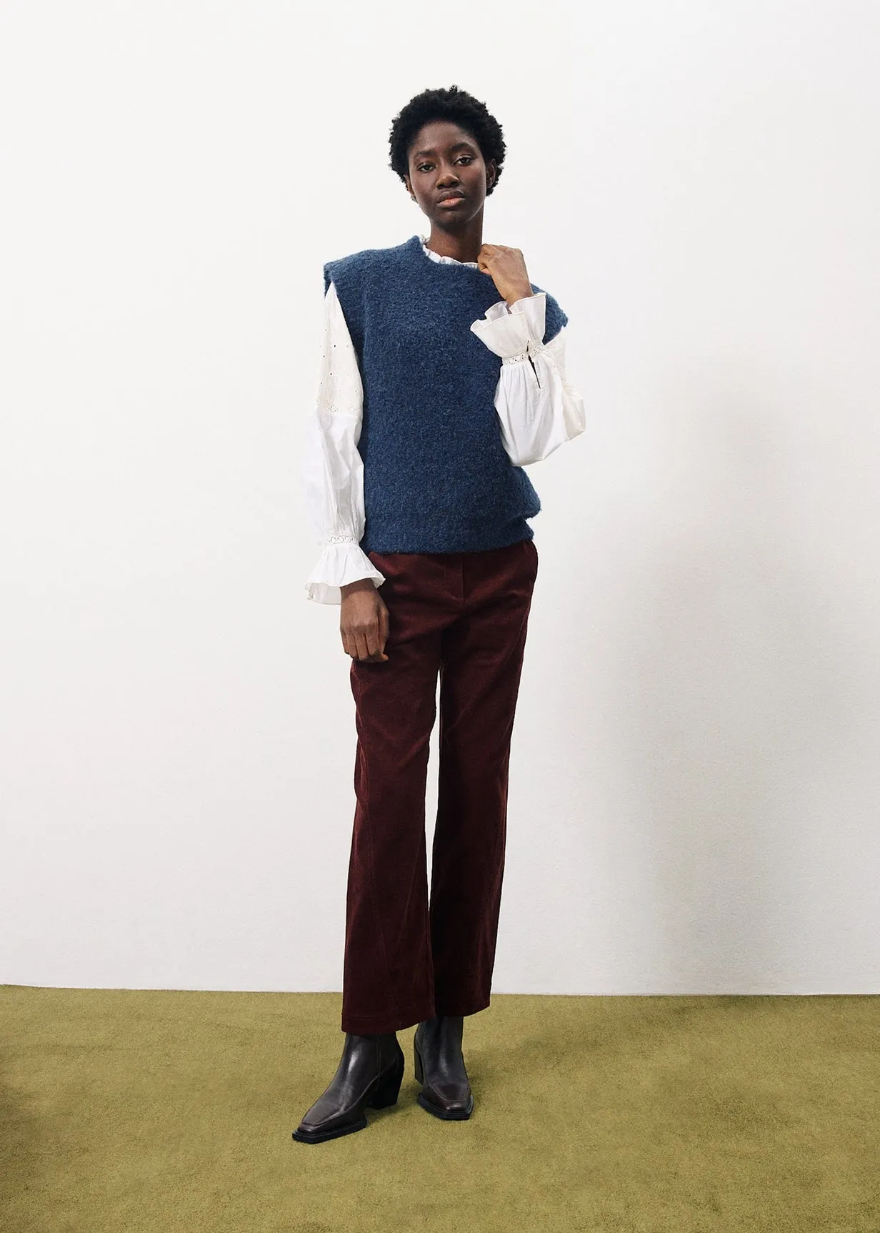 Pull NAGIA Bleu marine sold by FRNCH