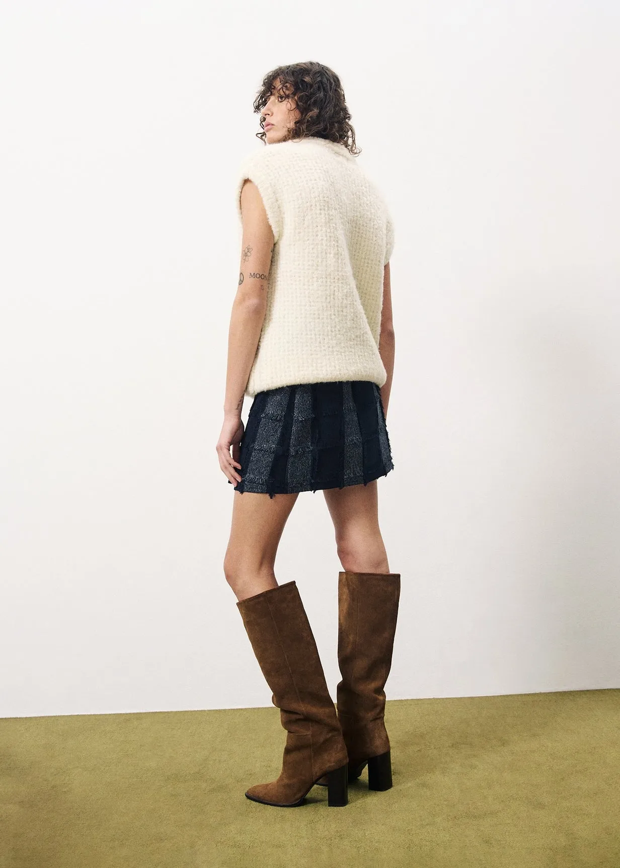 Gilet MAGALY Creme sold by FRNCH product image thumbnail 2