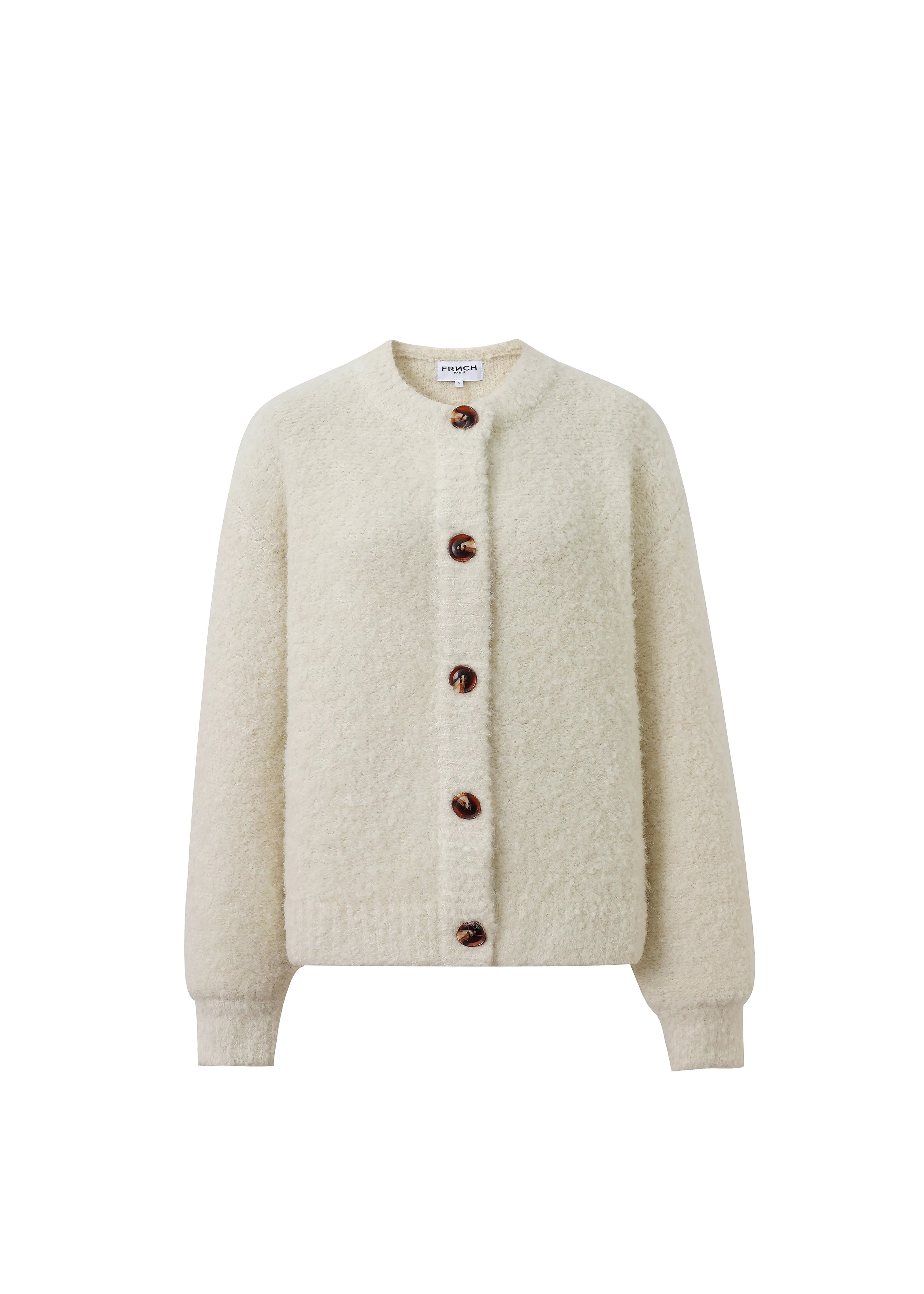 Gilet MEGANE Creme sold by FRNCH product image thumbnail 5