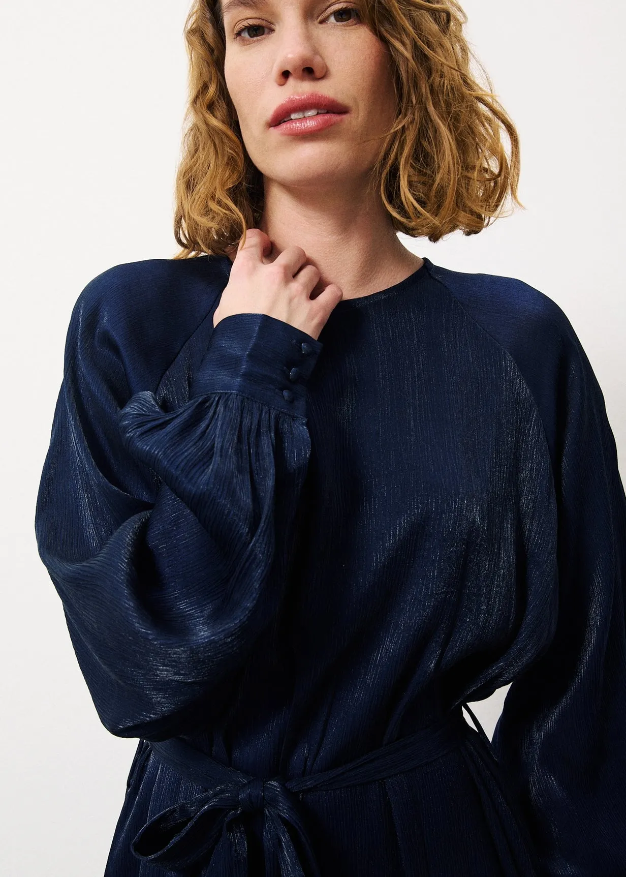 Robe PARIME Bleu marine sold by FRNCH product image thumbnail 3