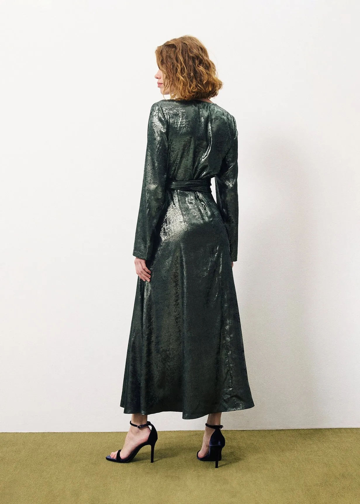 Robe CLARINA Vert foret sold by FRNCH product image thumbnail 3