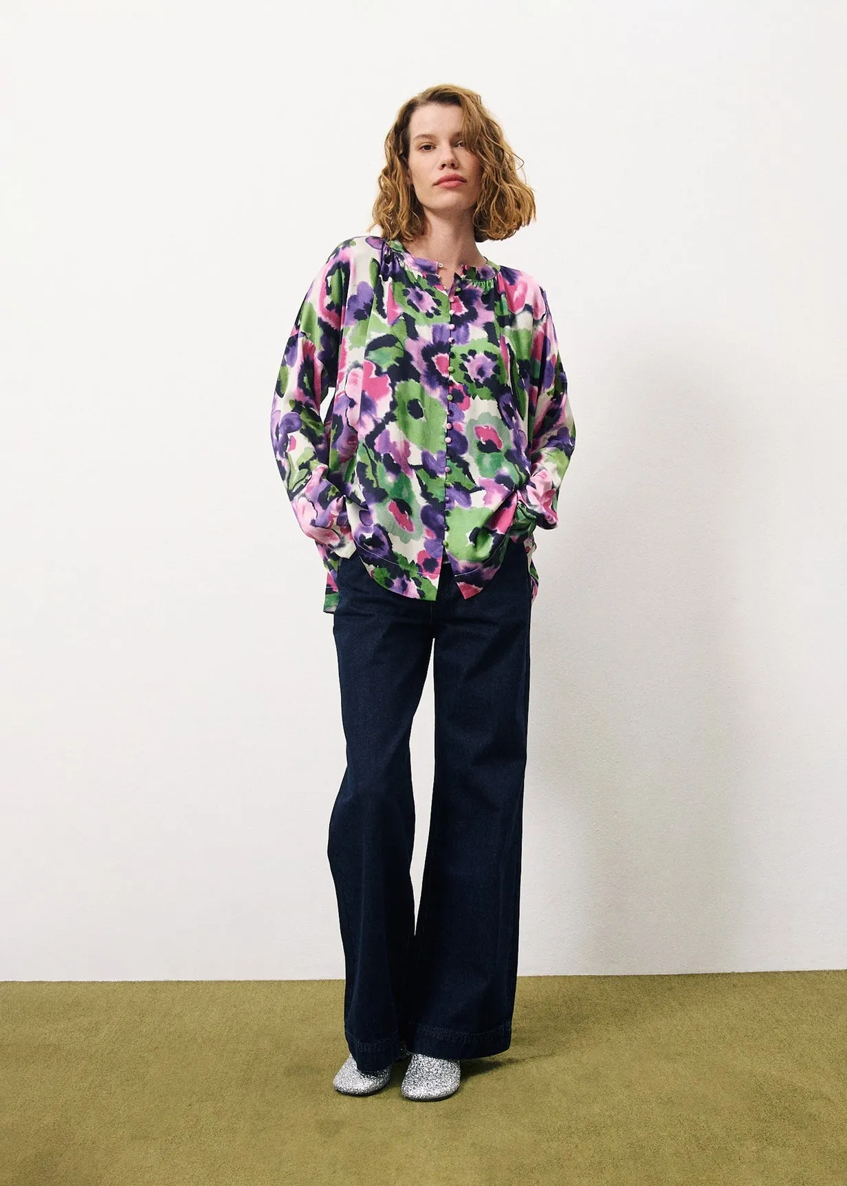 Chemise PENELOPE Frnch bouquet sold by FRNCH