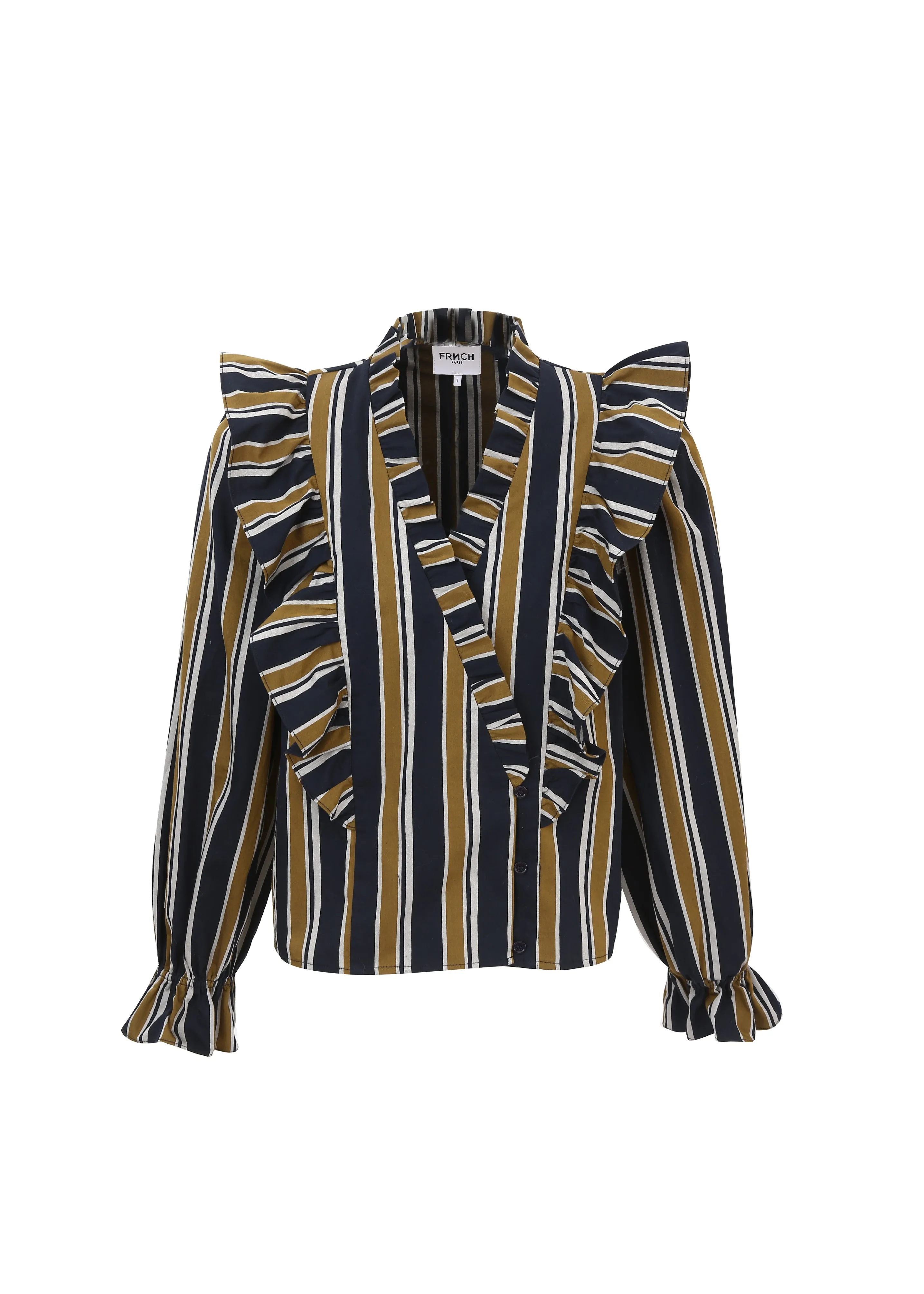 Blouse TAYA Bleu marine sold by FRNCH product image thumbnail 5