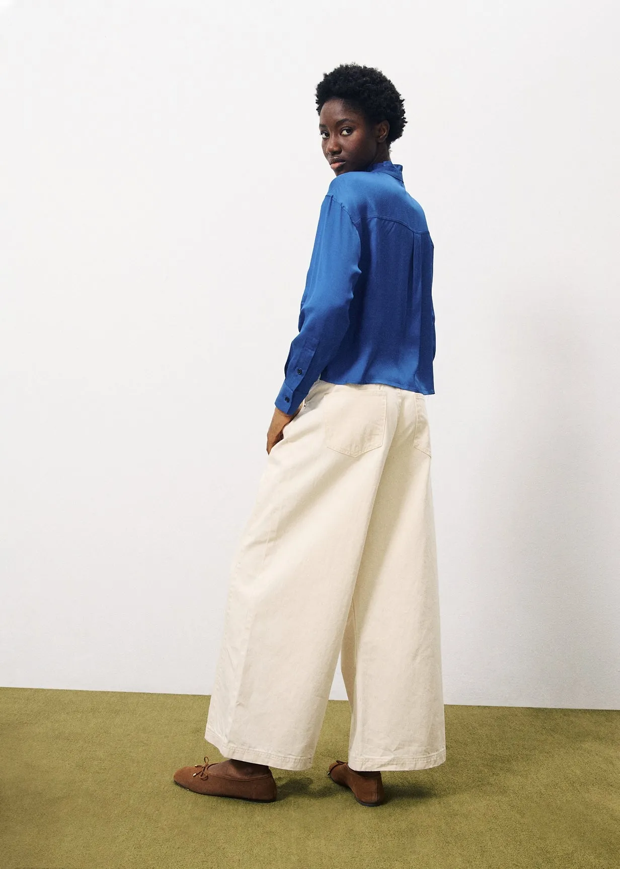 Chemise CABANAC Bleu electrique sold by FRNCH product image thumbnail 3