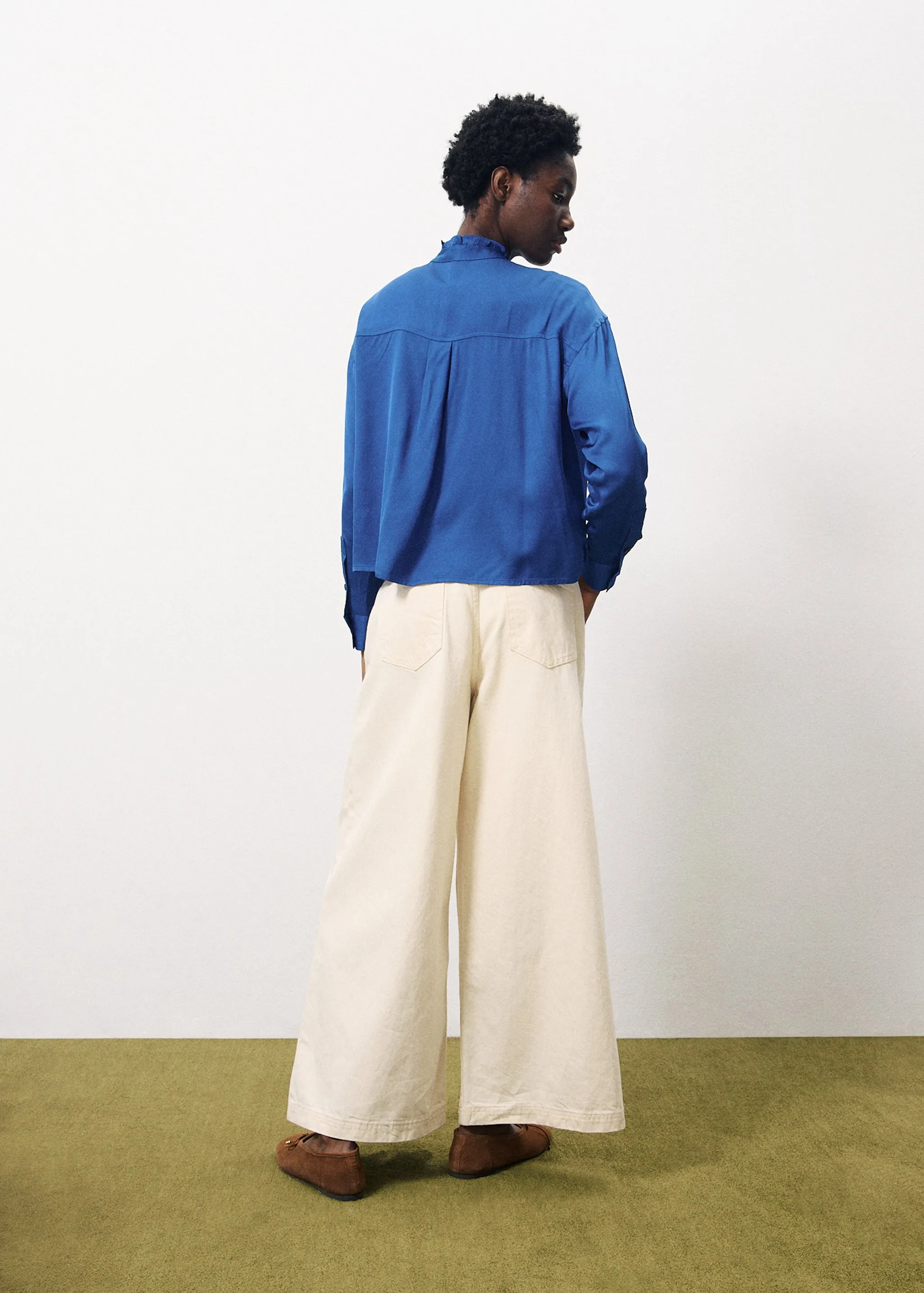 Chemise CABANAC Bleu electrique sold by FRNCH product image thumbnail 4