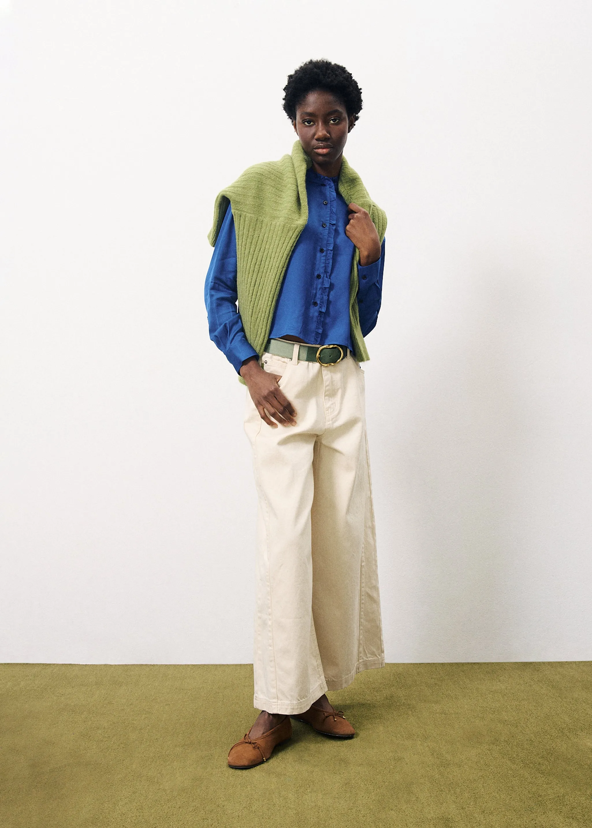 Chemise CABANAC Bleu electrique sold by FRNCH product image thumbnail 2