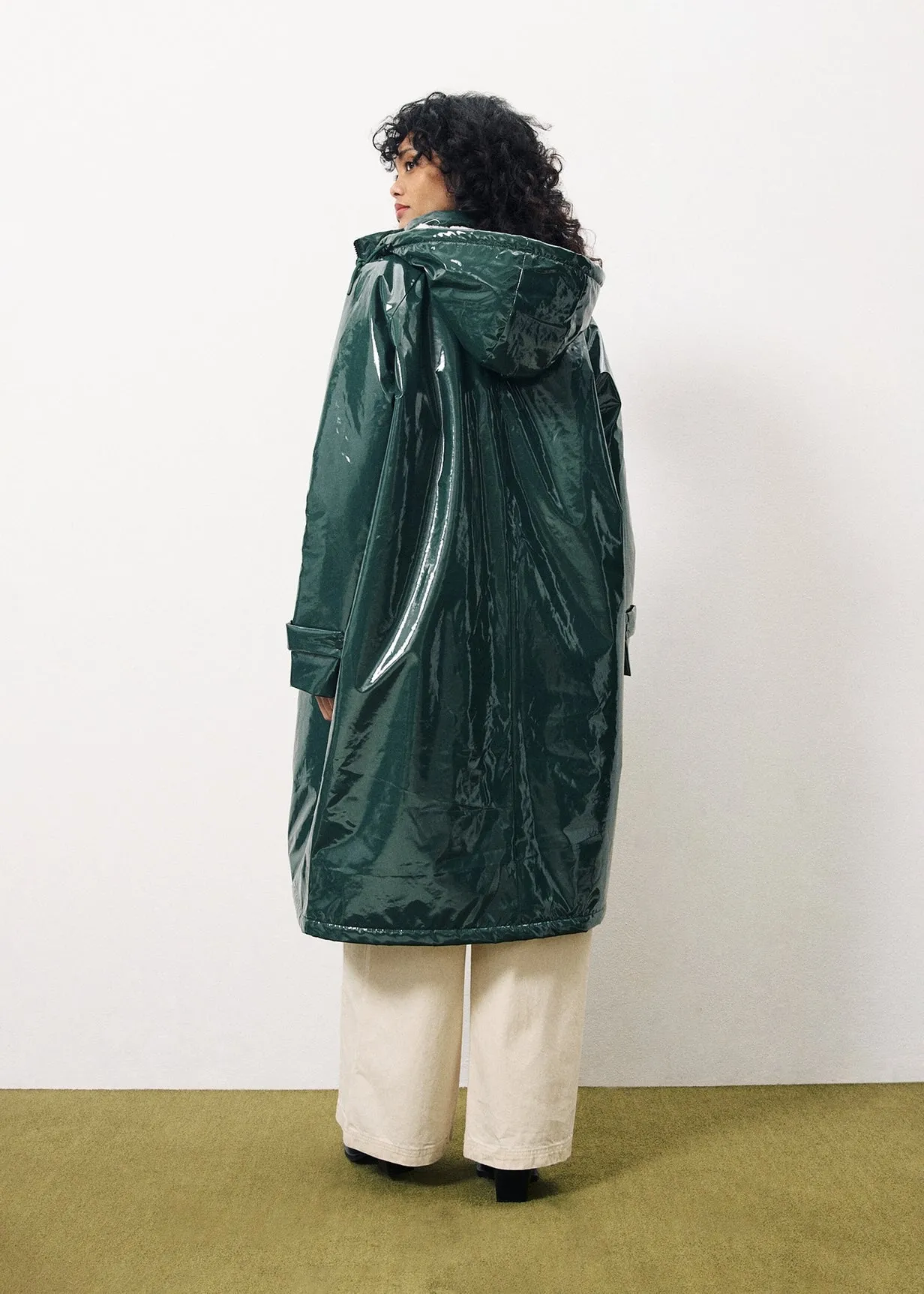 Manteau MATHELINE Vert foret sold by FRNCH product image thumbnail 4