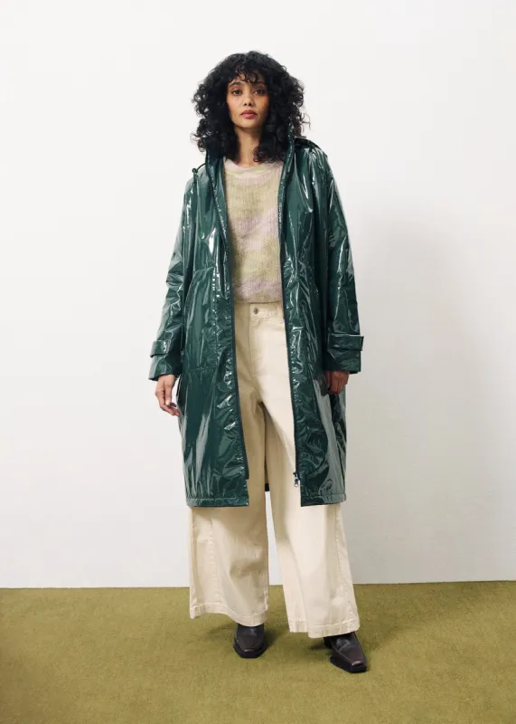 Manteau MATHELINE Vert foret sold by FRNCH