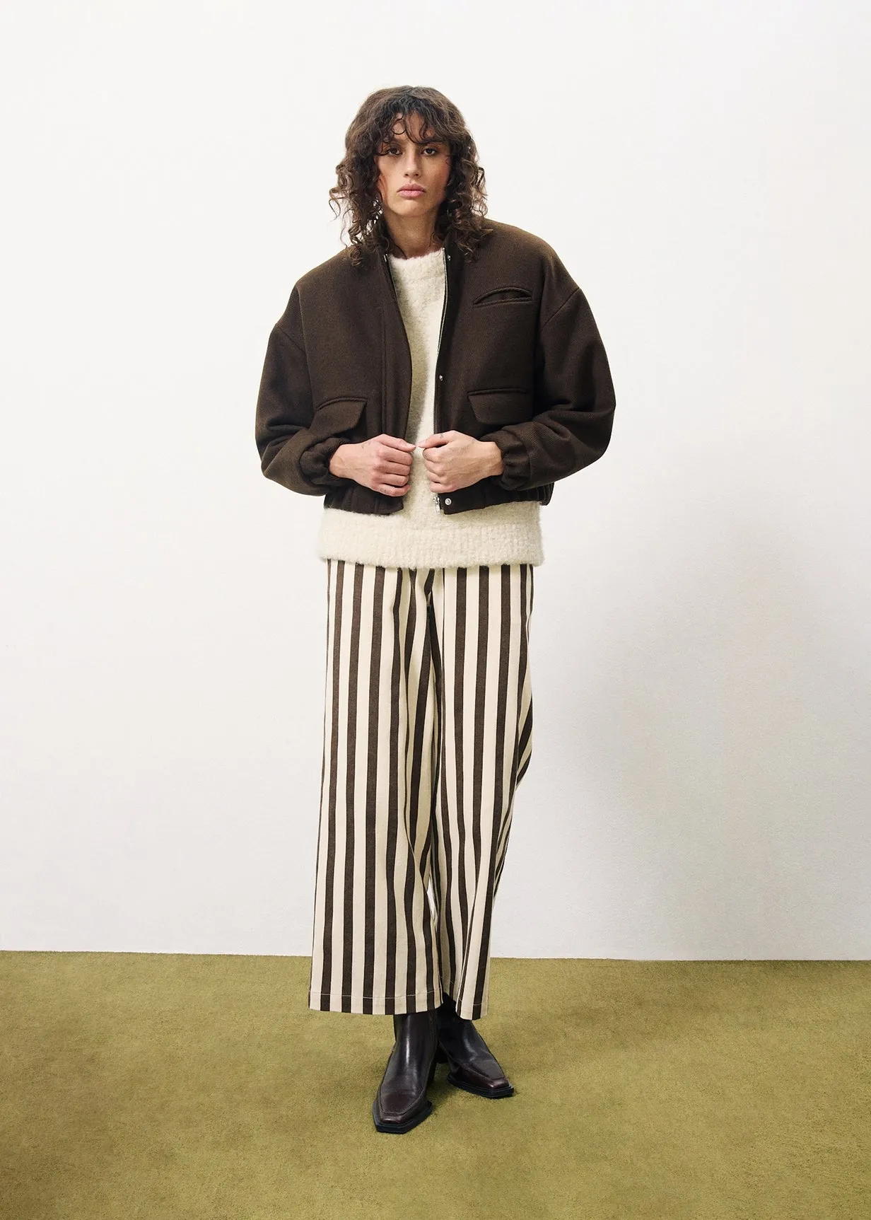 Bomber CARREN Chocolat sold by FRNCH