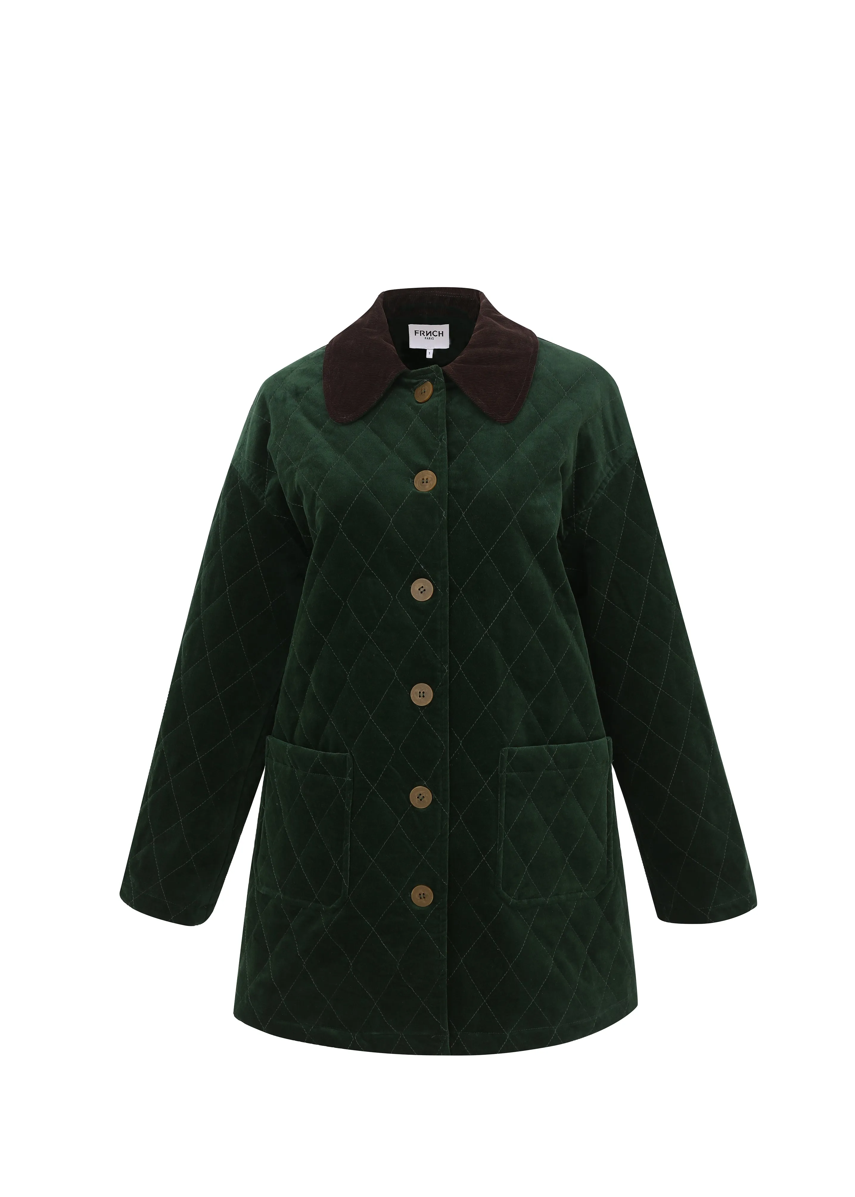 Manteau LAIA Vert foret sold by FRNCH product image thumbnail 5
