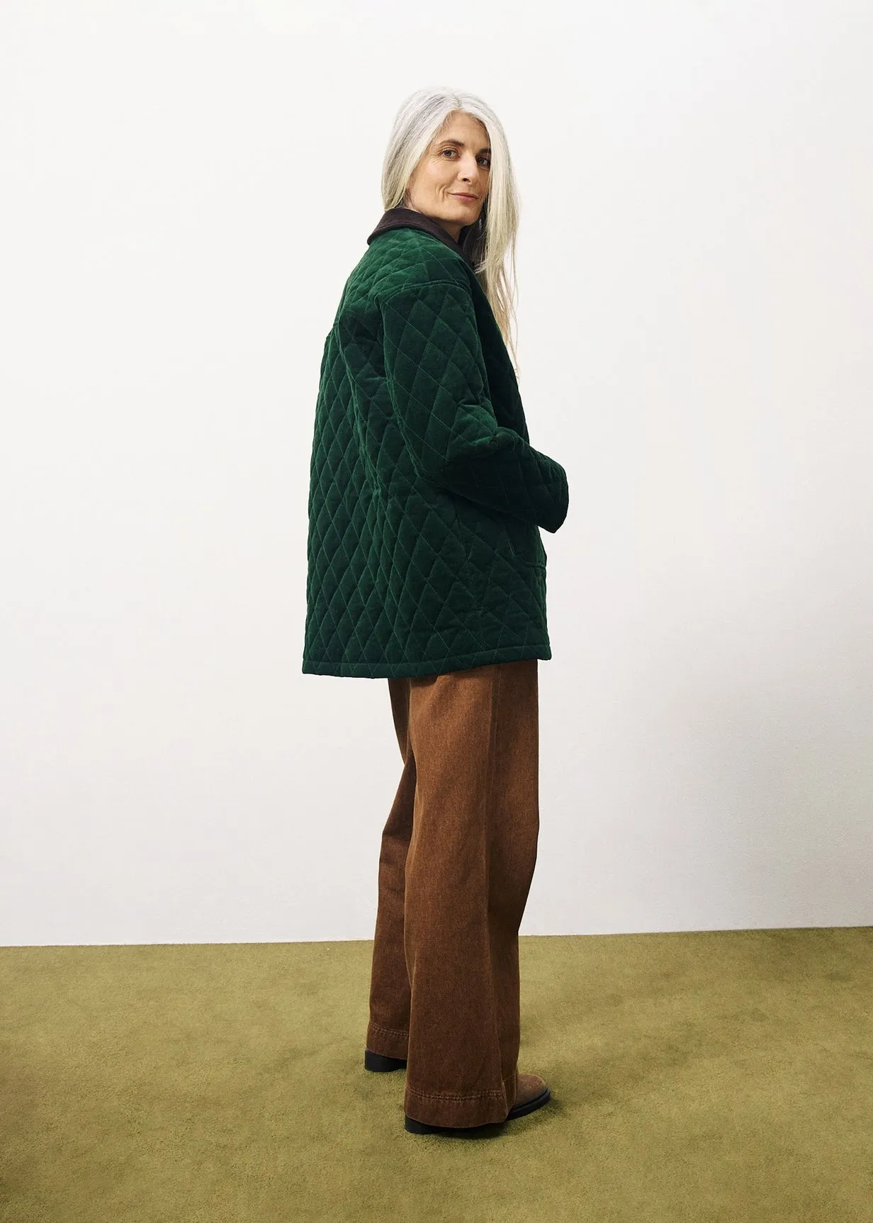 Manteau LAIA Vert foret sold by FRNCH product image thumbnail 2