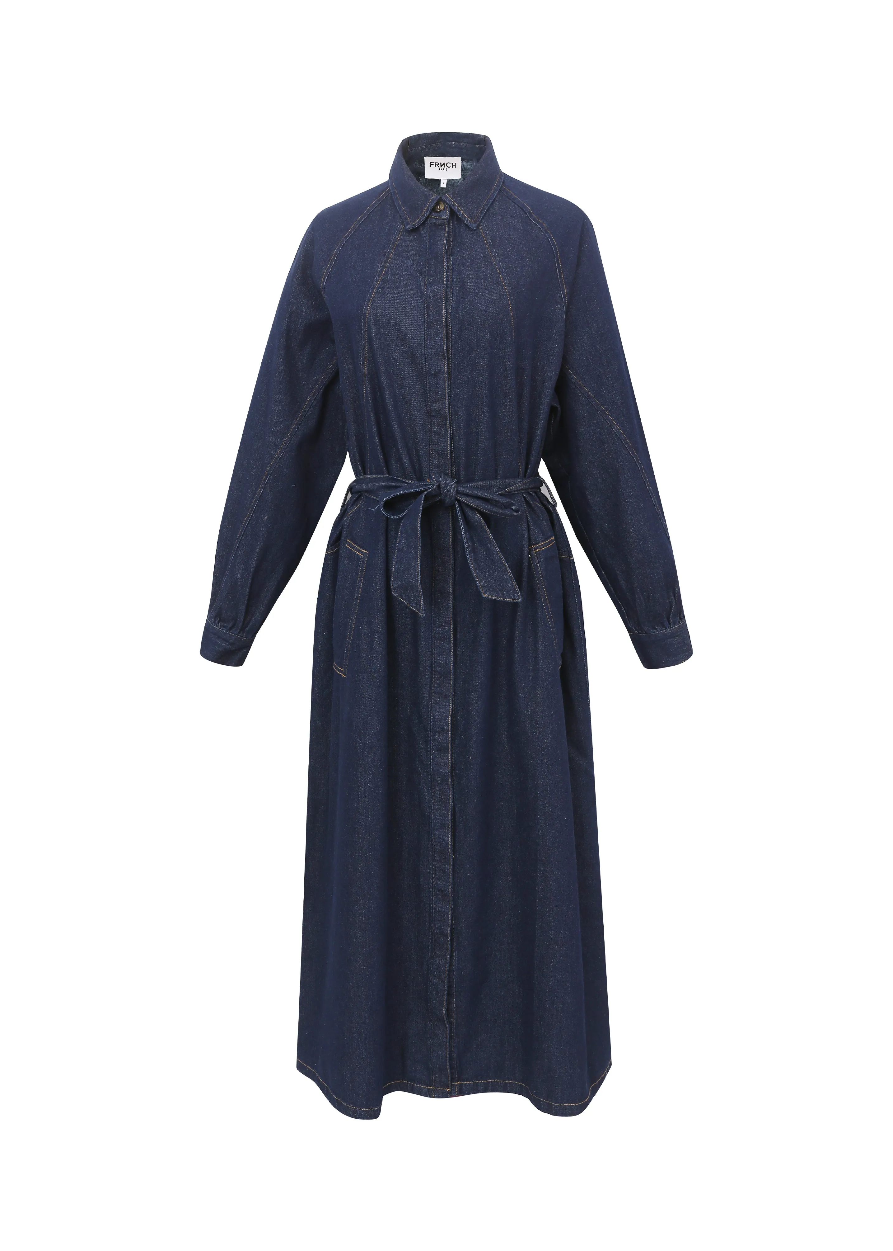 Robe LISBETH Bleu marine sold by FRNCH product image thumbnail 4