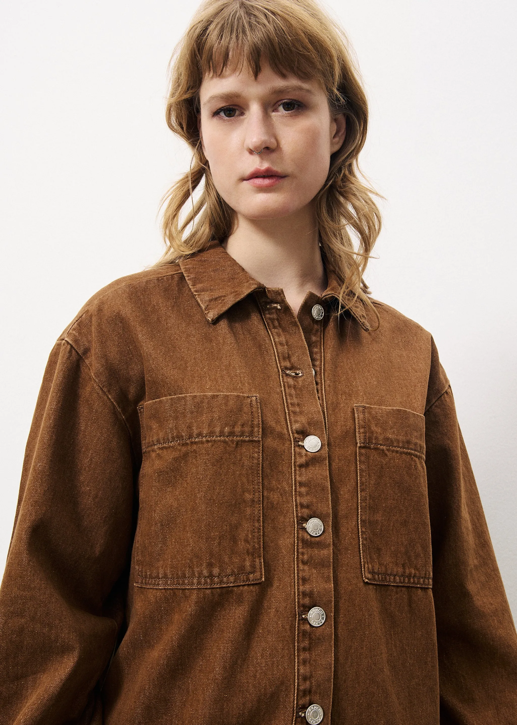 Robe DOMITILLE Camel sold by FRNCH product image thumbnail 4