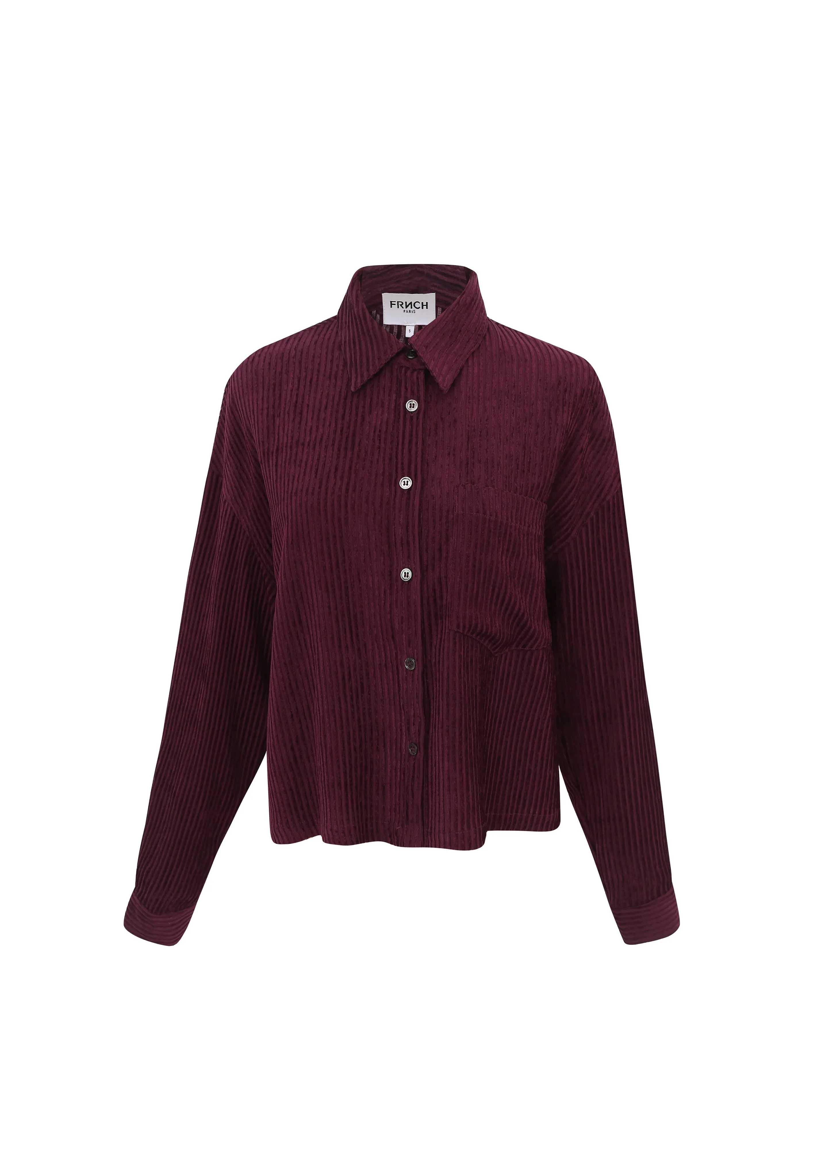 Chemise ANAE Bordeaux sold by FRNCH product image thumbnail 4