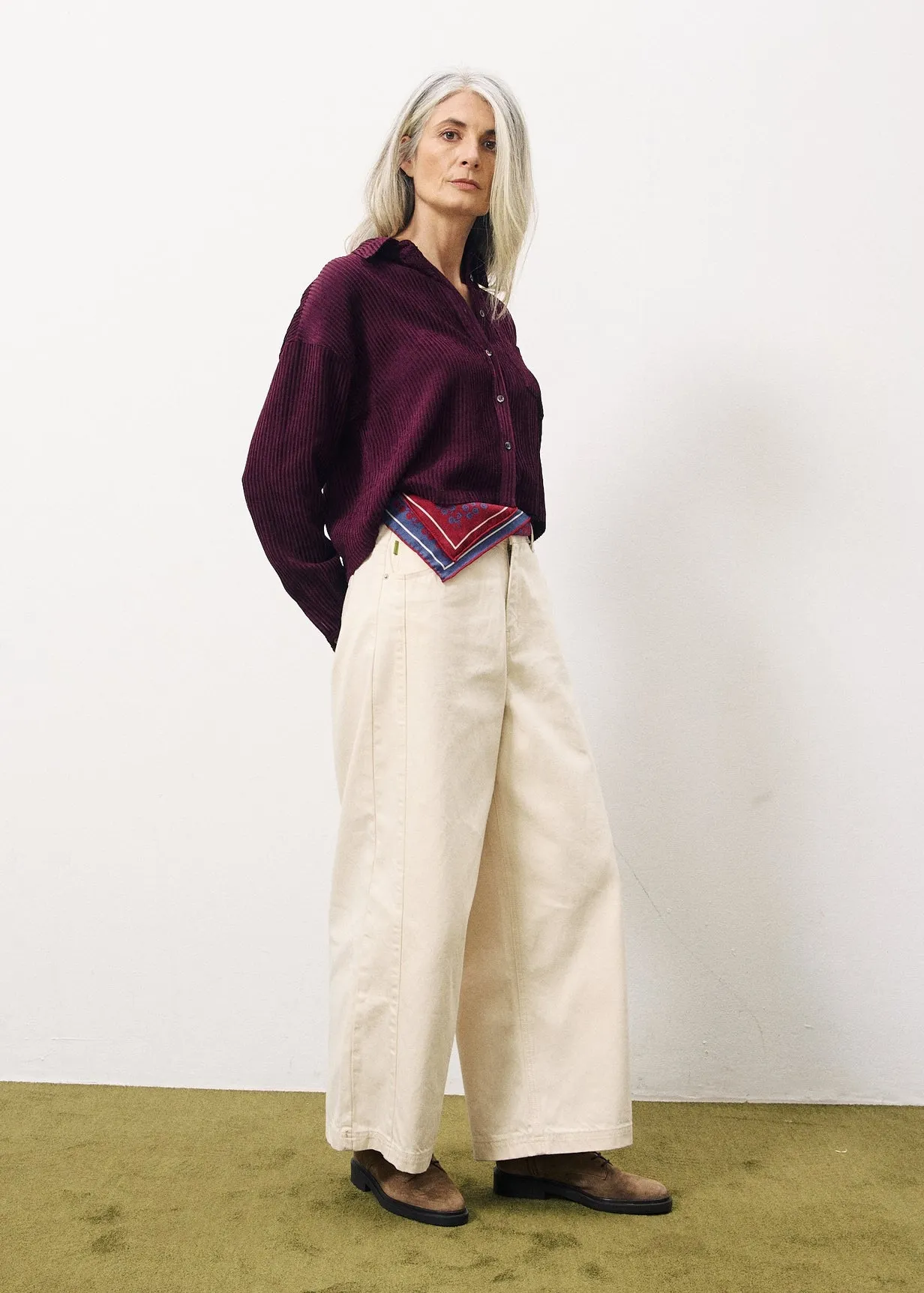 Chemise ANAE Bordeaux sold by FRNCH product image thumbnail 2