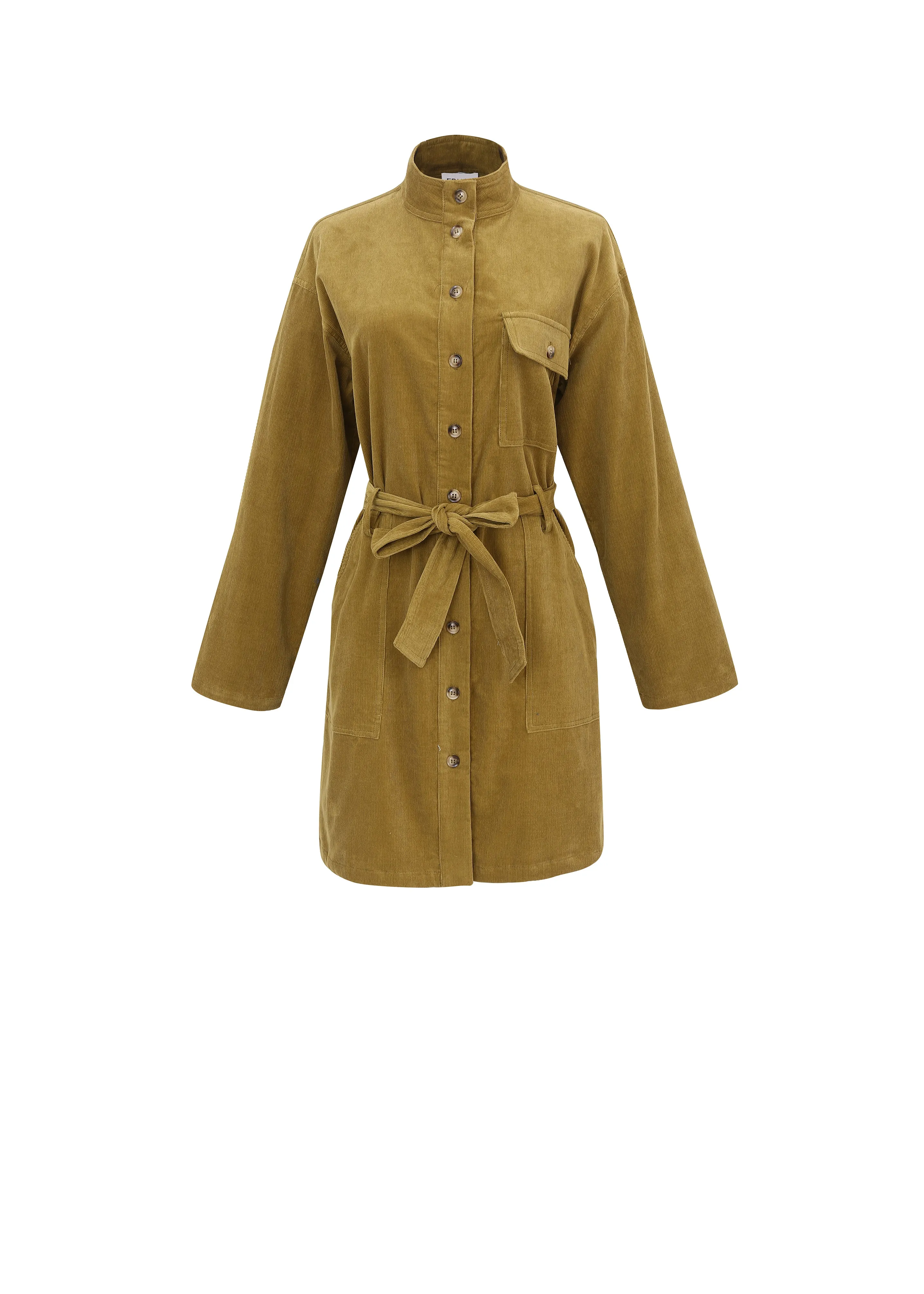 Robe CLOELIA Olive sold by FRNCH product image thumbnail 5
