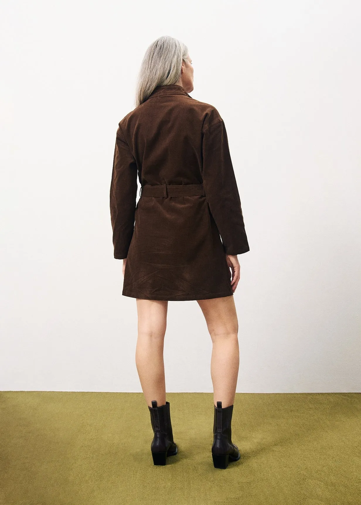 Robe CLOELIA Marron glace sold by FRNCH product image thumbnail 2