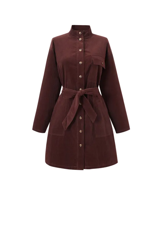 Robe CLOELIA Bordeaux sold by FRNCH