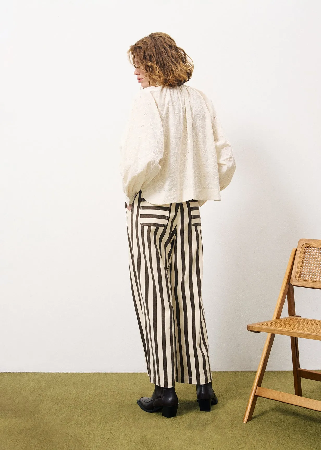 Chemise ELIANNE Creme sold by FRNCH product image thumbnail 5