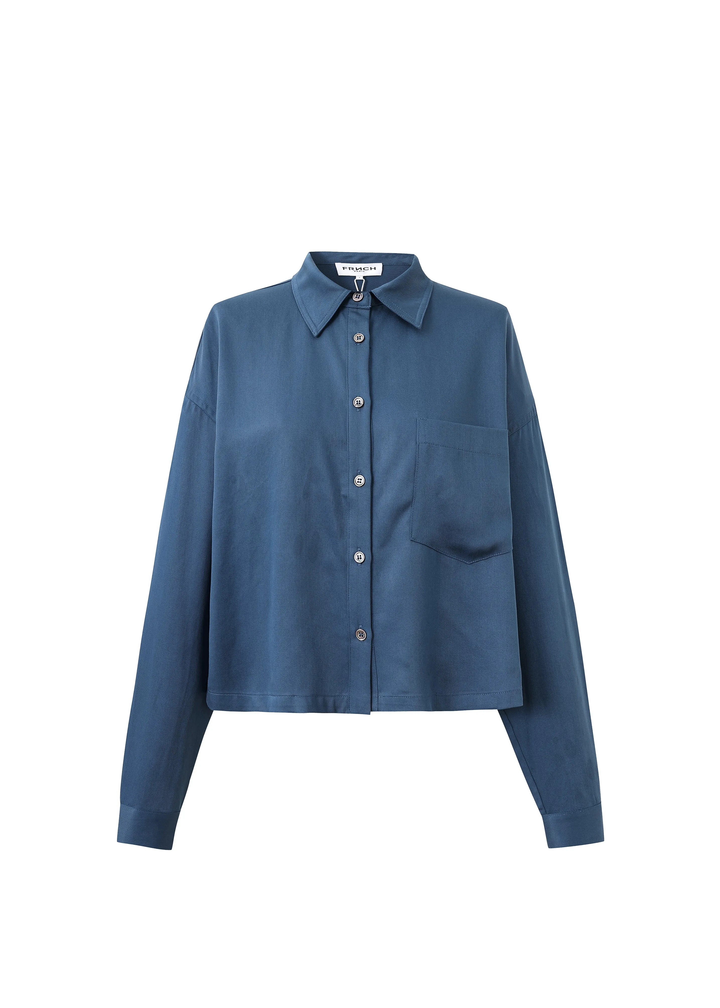 Chemise POLLY Bleu petrole sold by FRNCH product image thumbnail 5