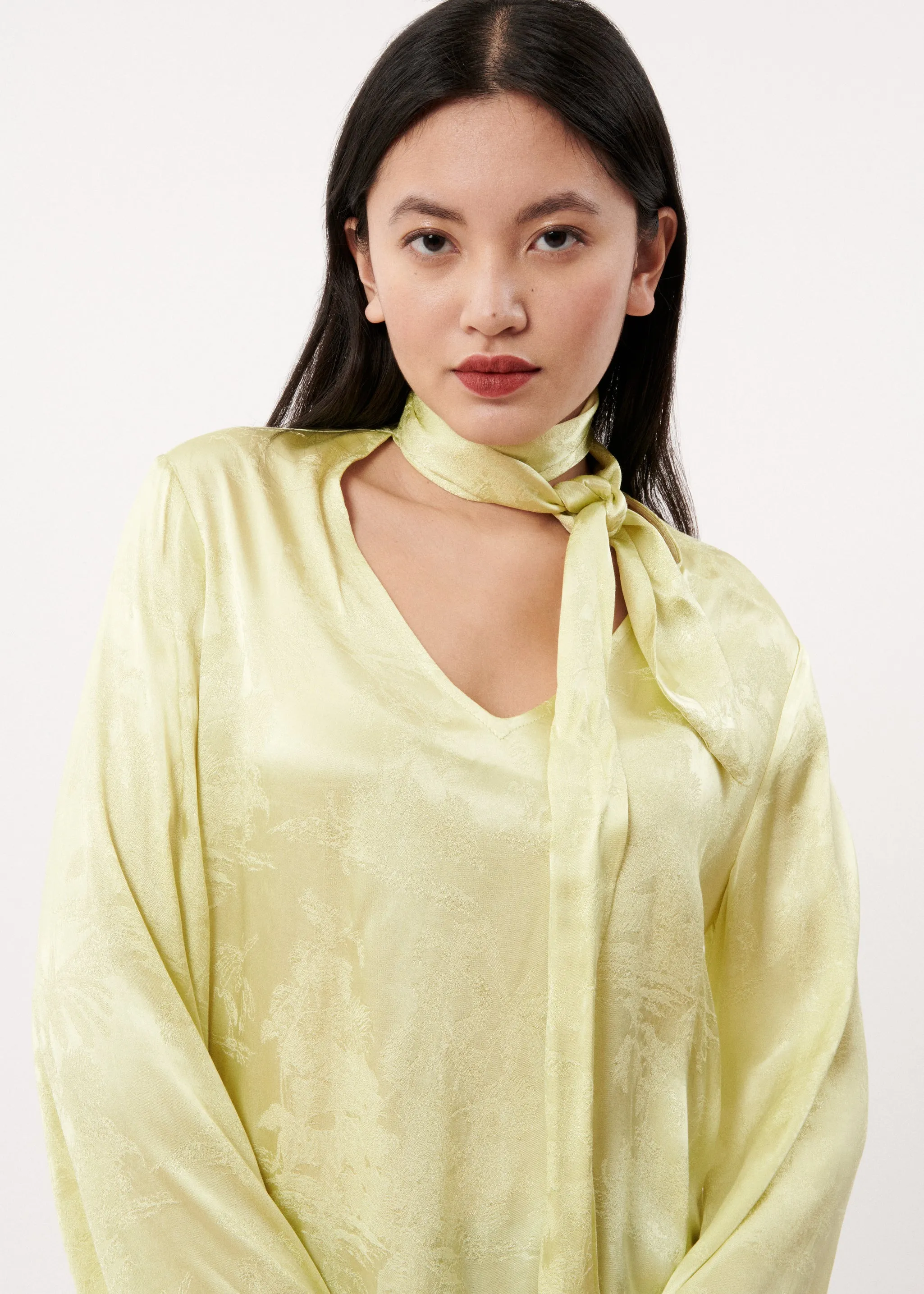 BLOUSE ABIE OLIVE sold by FRNCH