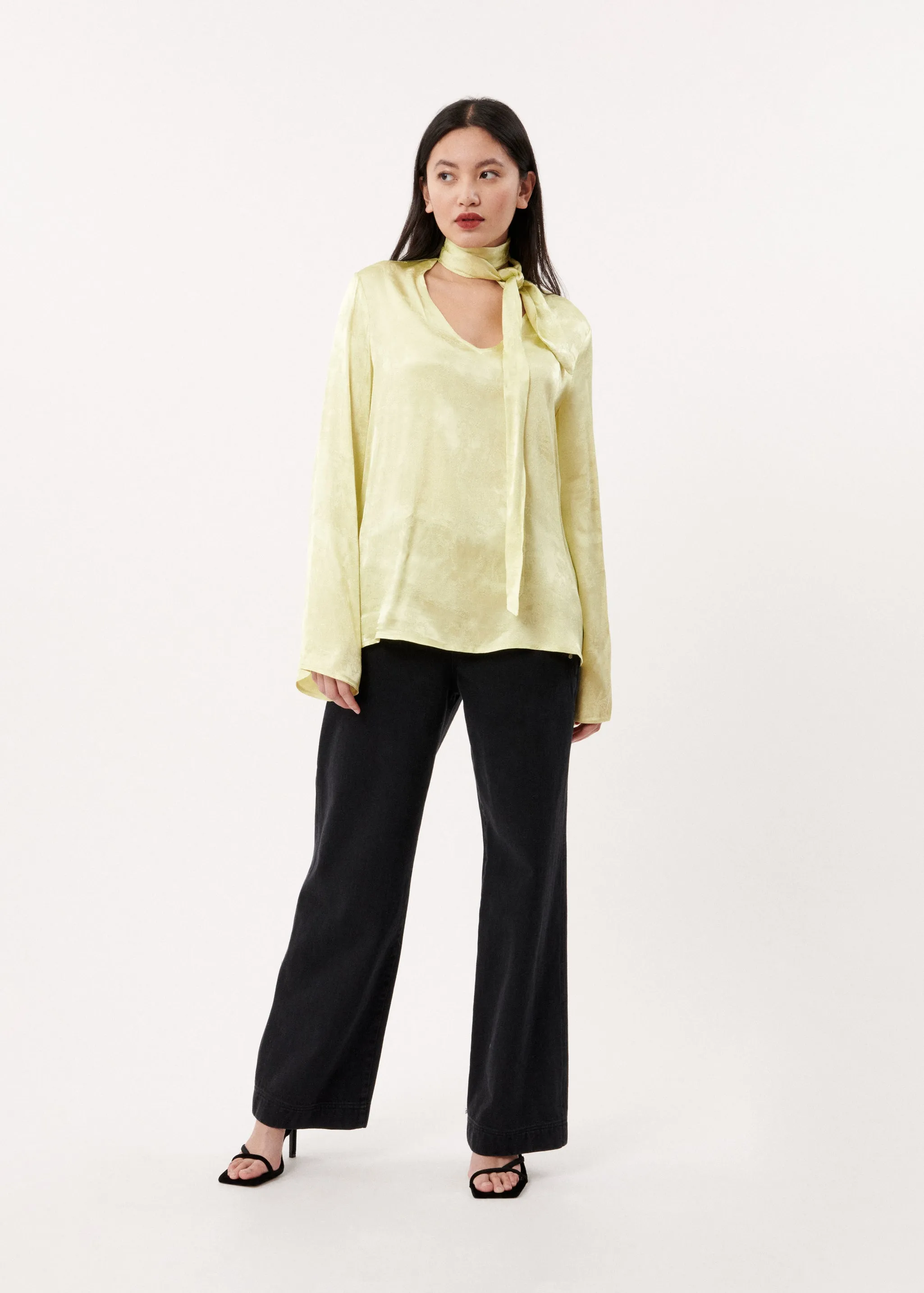 BLOUSE ABIE OLIVE sold by FRNCH product image thumbnail 2