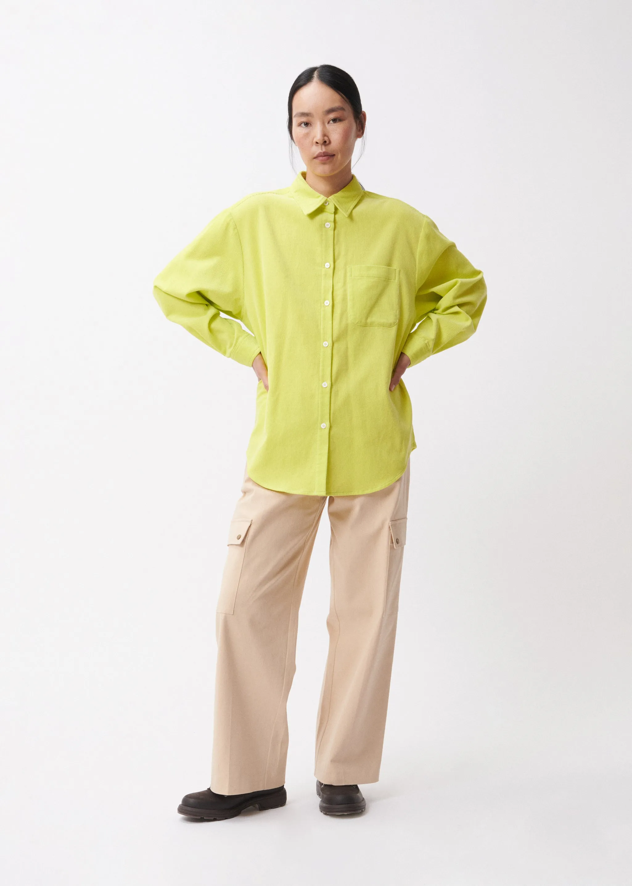 Chemise CARLA Citron vert sold by FRNCH product image thumbnail 3