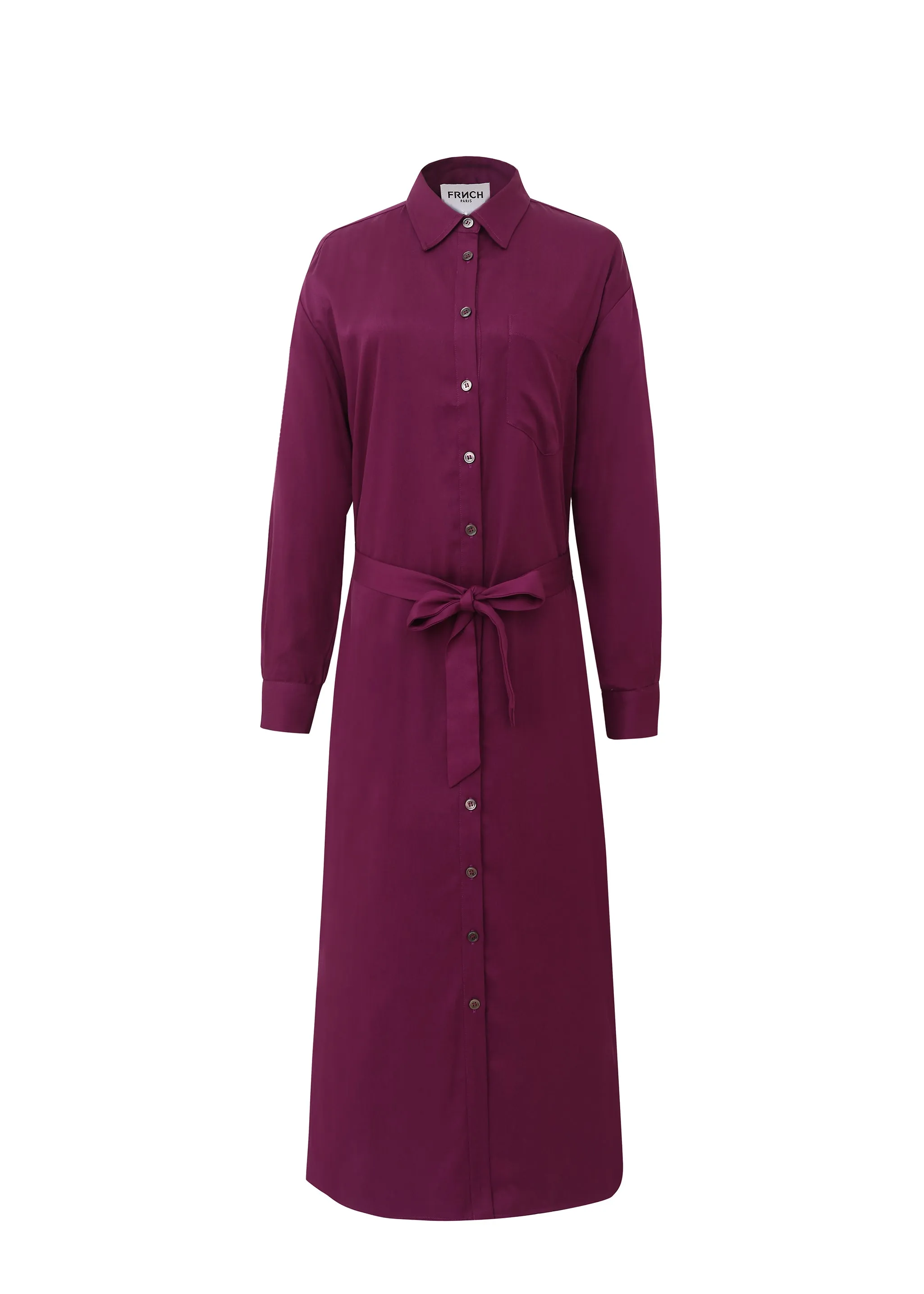 ROBE ADENISSE AUBERGINE sold by FRNCH product image thumbnail 5