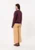 GILET MARIE AUBERGINE sold by FRNCH