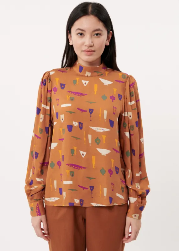 BLOUSE ENORA VASE sold by FRNCH