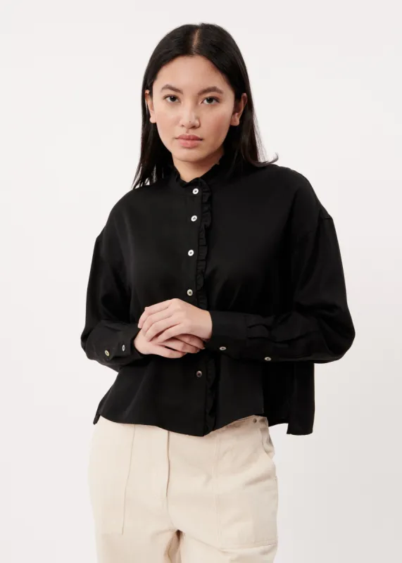 CHEMISE CABANAC NOIR sold by FRNCH