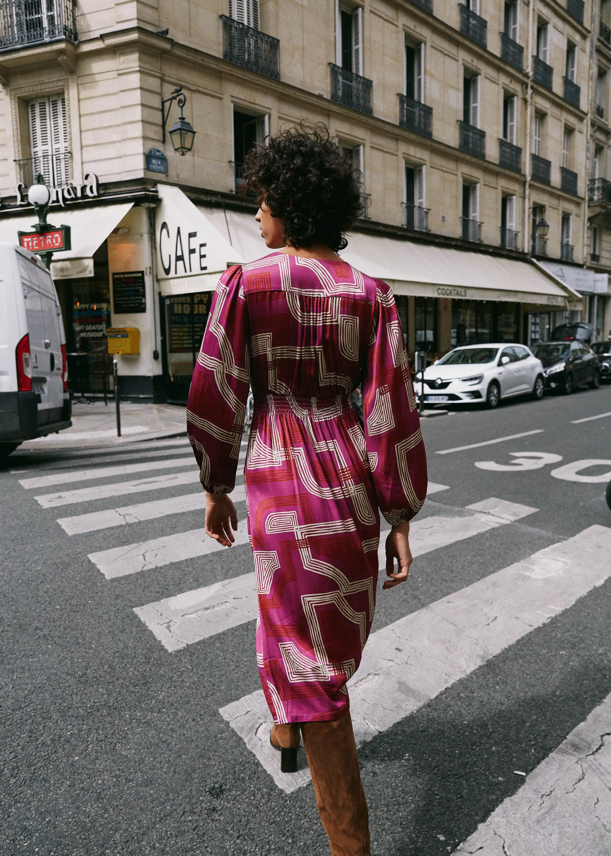 Robe WENDY Maze fuchsia sold by FRNCH product image thumbnail 4