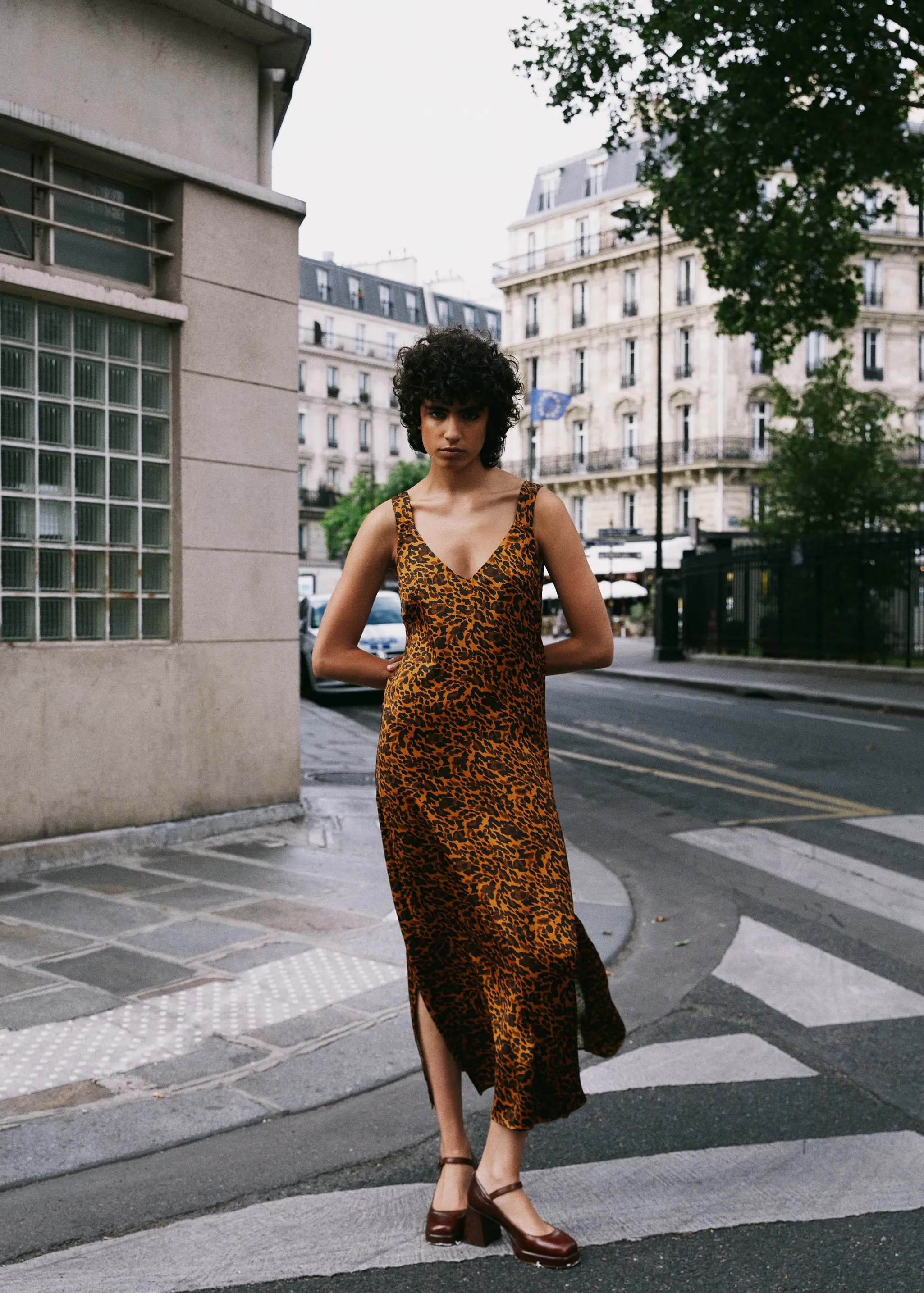 Robe NAHILA Leopard sold by FRNCH