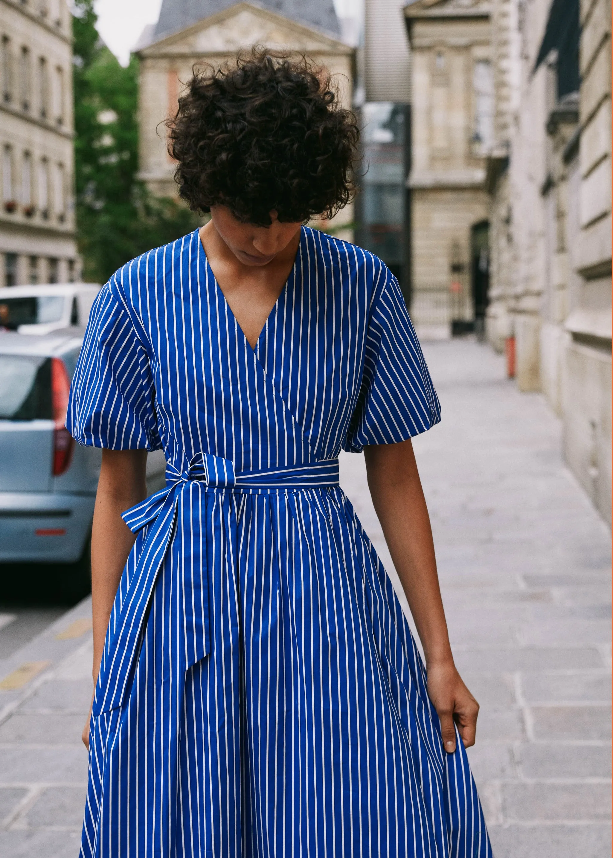 Robe ANASTAZIA Bleu electrique sold by FRNCH product image thumbnail 3